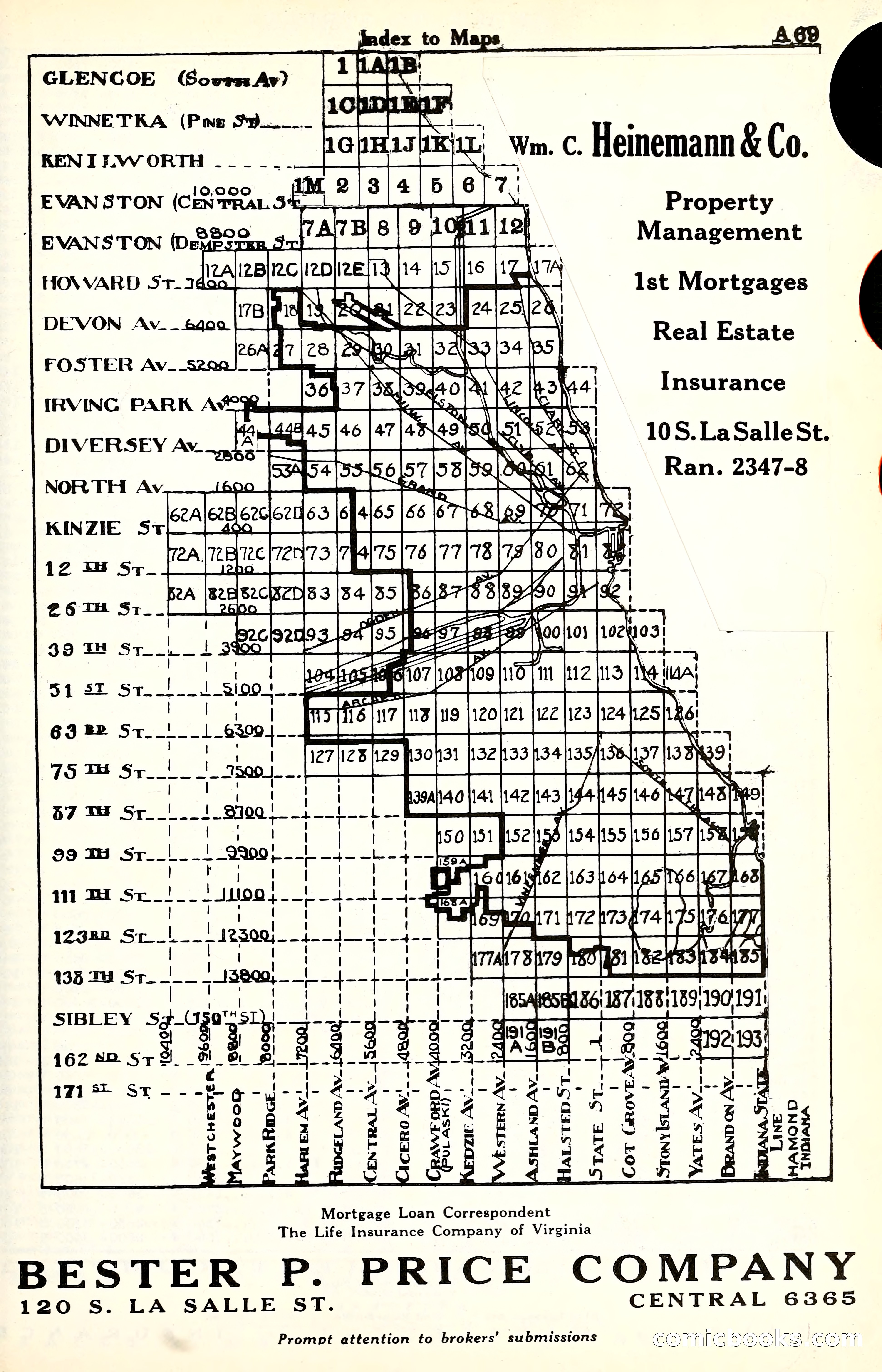 Olcott's Land Values Blue Book of Chicago — page 70 of 399