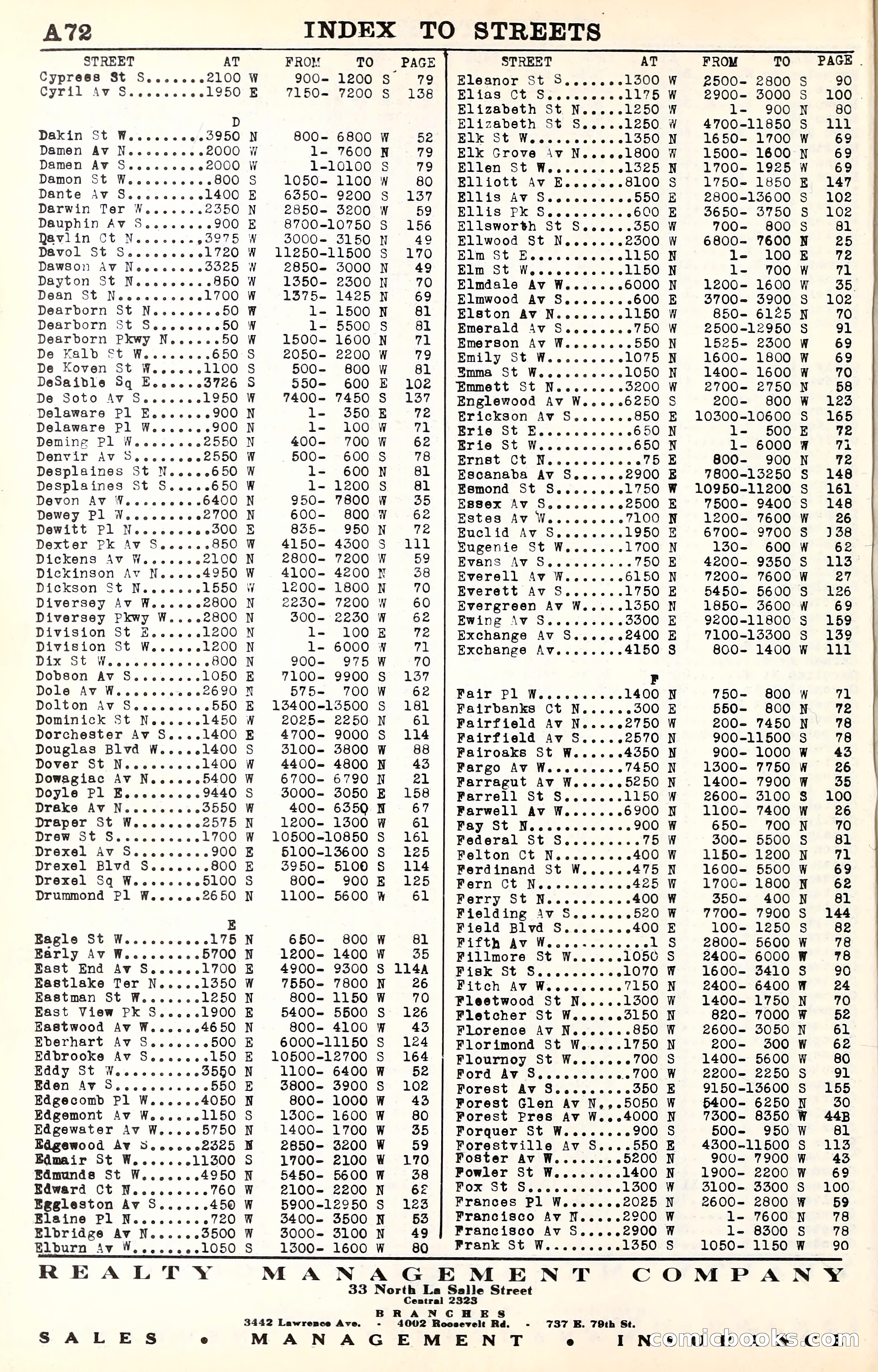 Olcott's Land Values Blue Book of Chicago — page 73 of 399