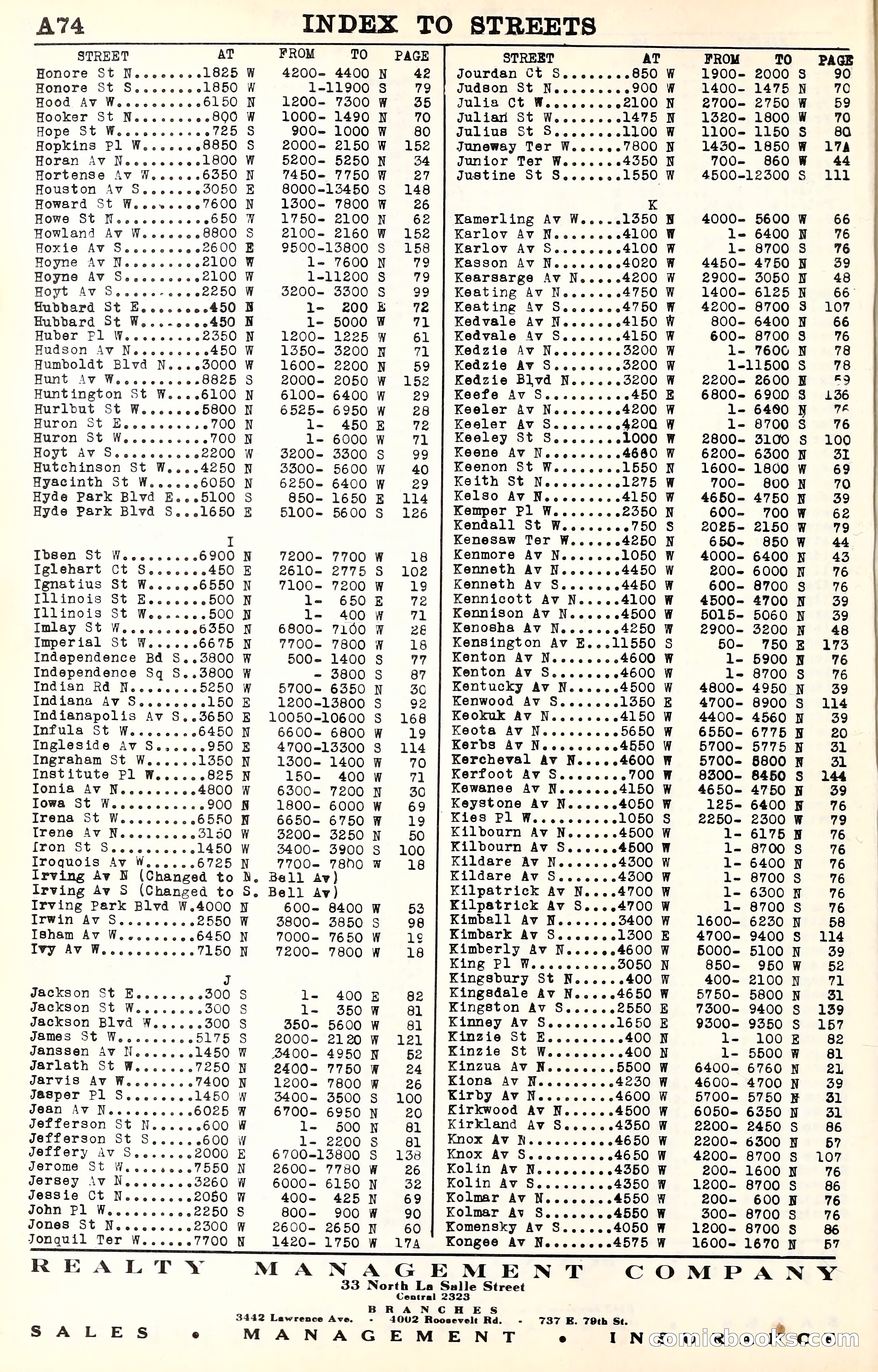 Olcott's Land Values Blue Book of Chicago — page 75 of 399