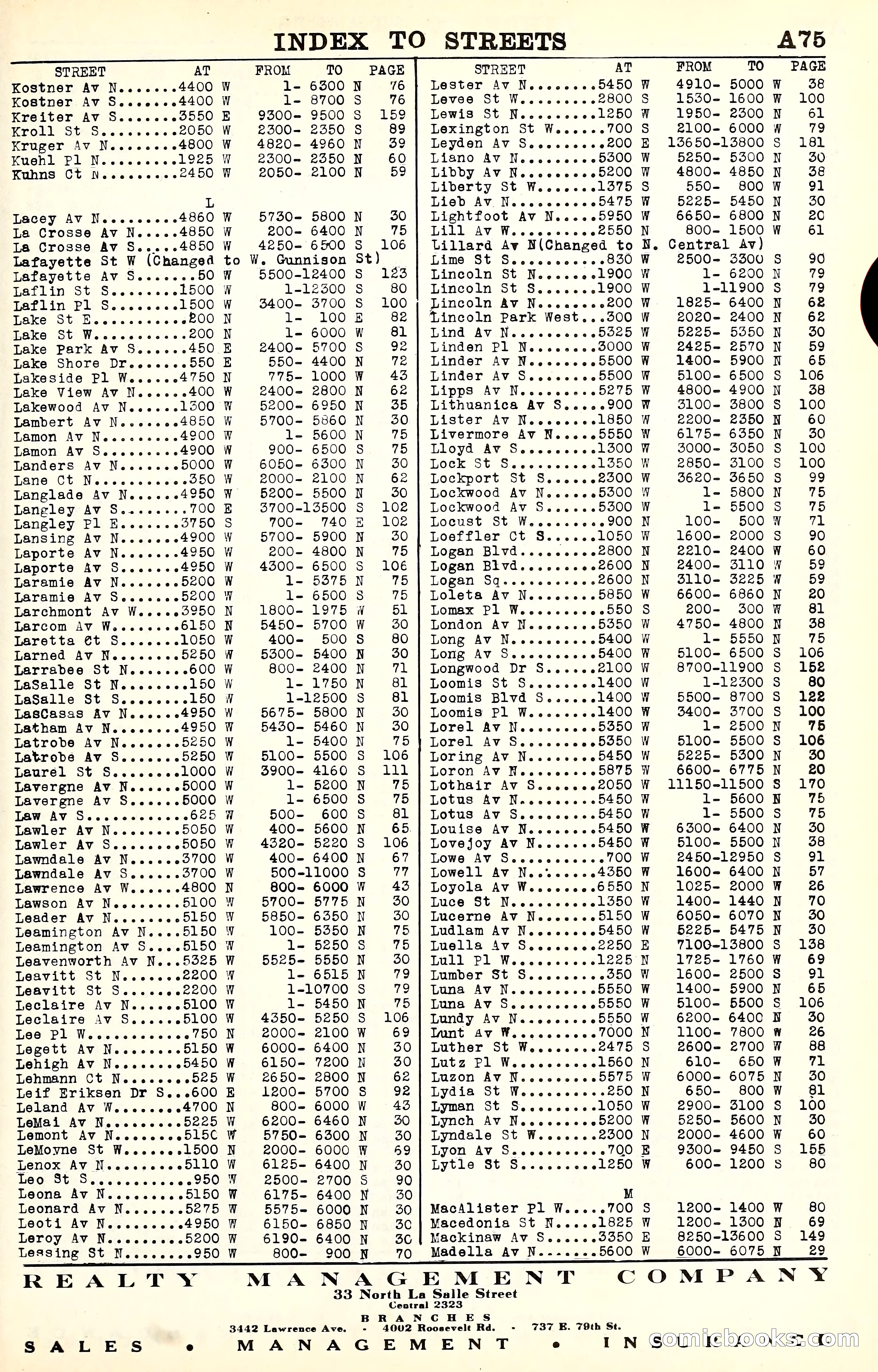 Olcott's Land Values Blue Book of Chicago — page 76 of 399