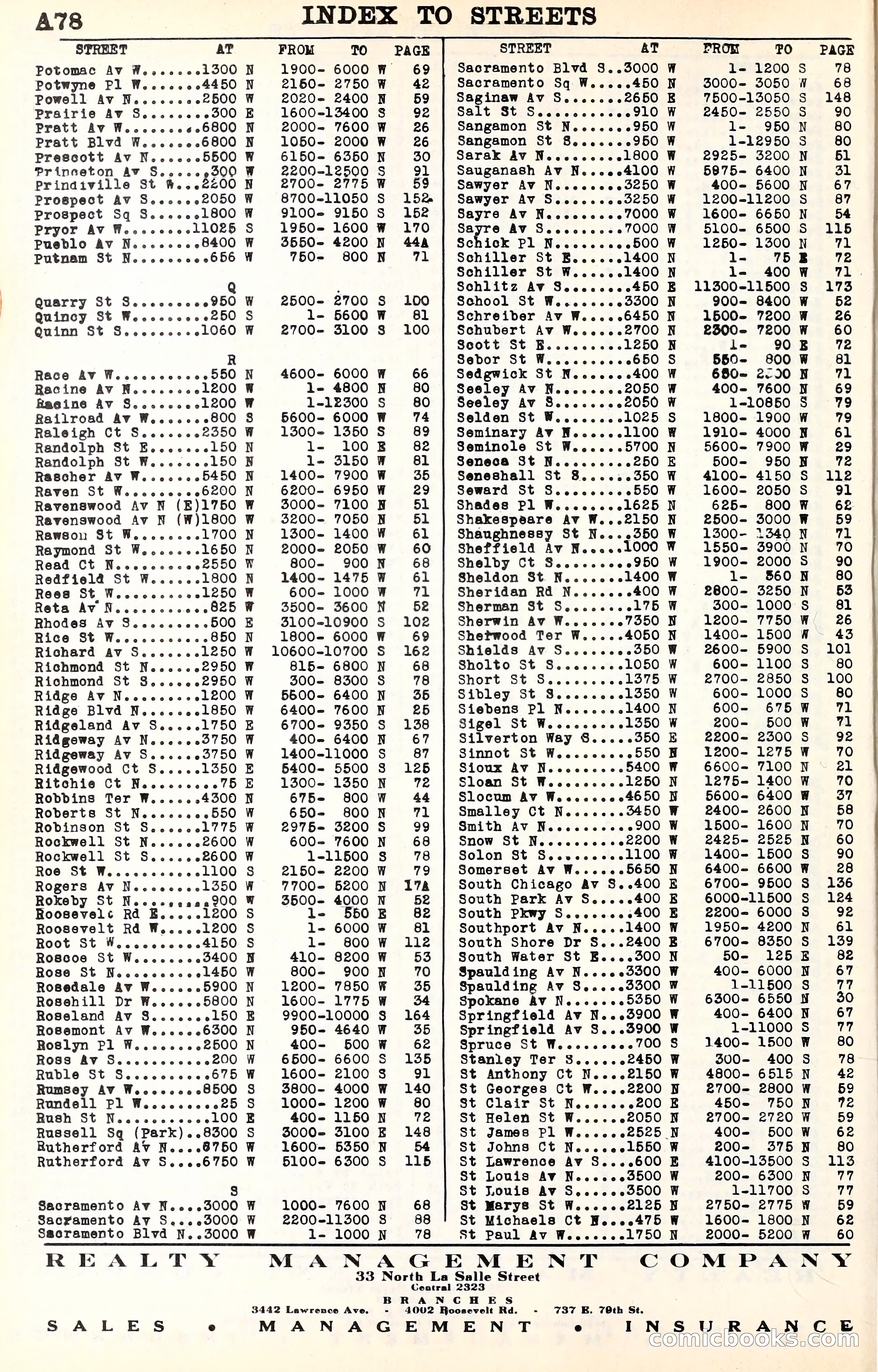 Olcott's Land Values Blue Book of Chicago — page 79 of 399