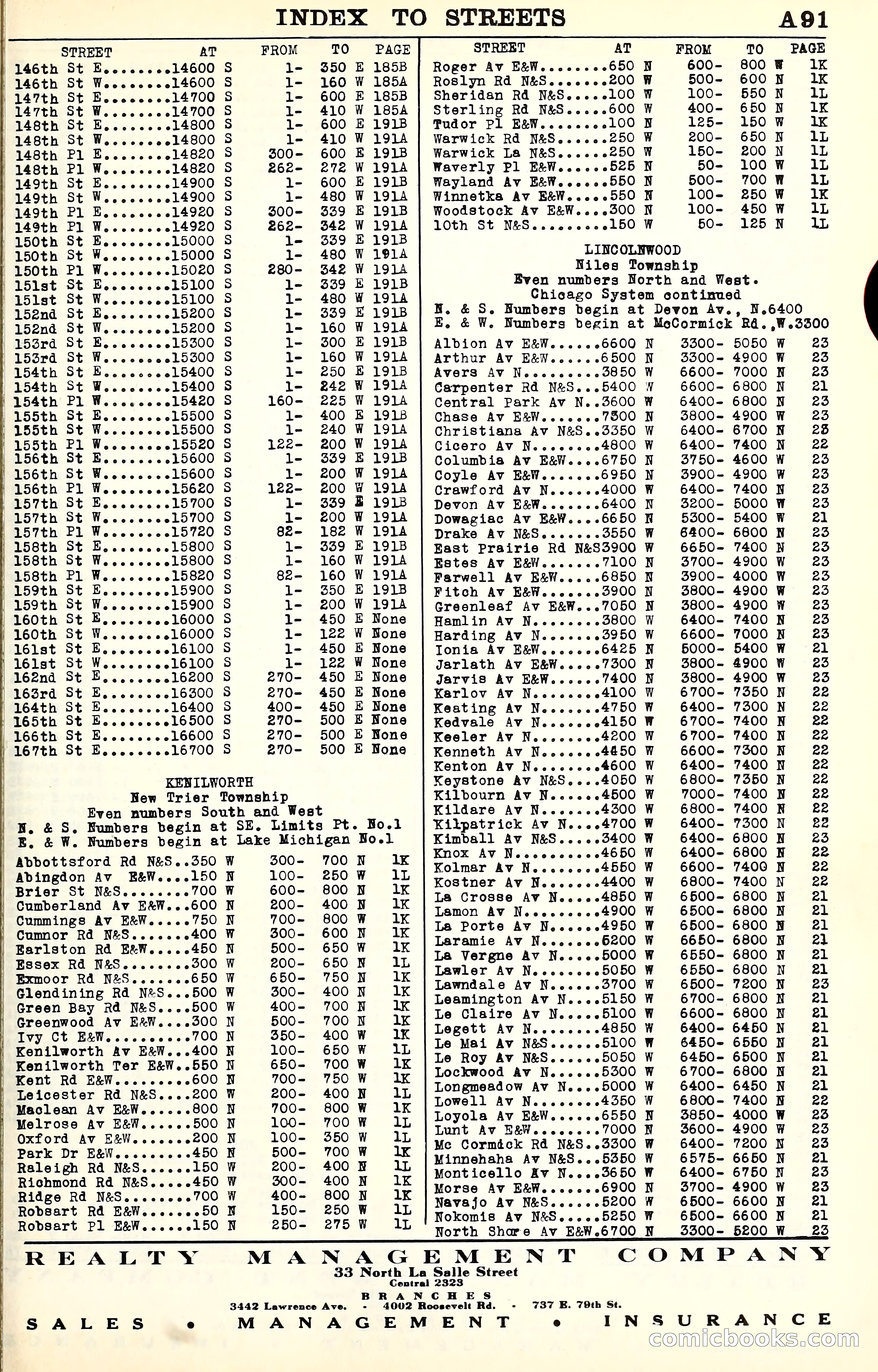 Olcott's Land Values Blue Book of Chicago — page 92 of 399