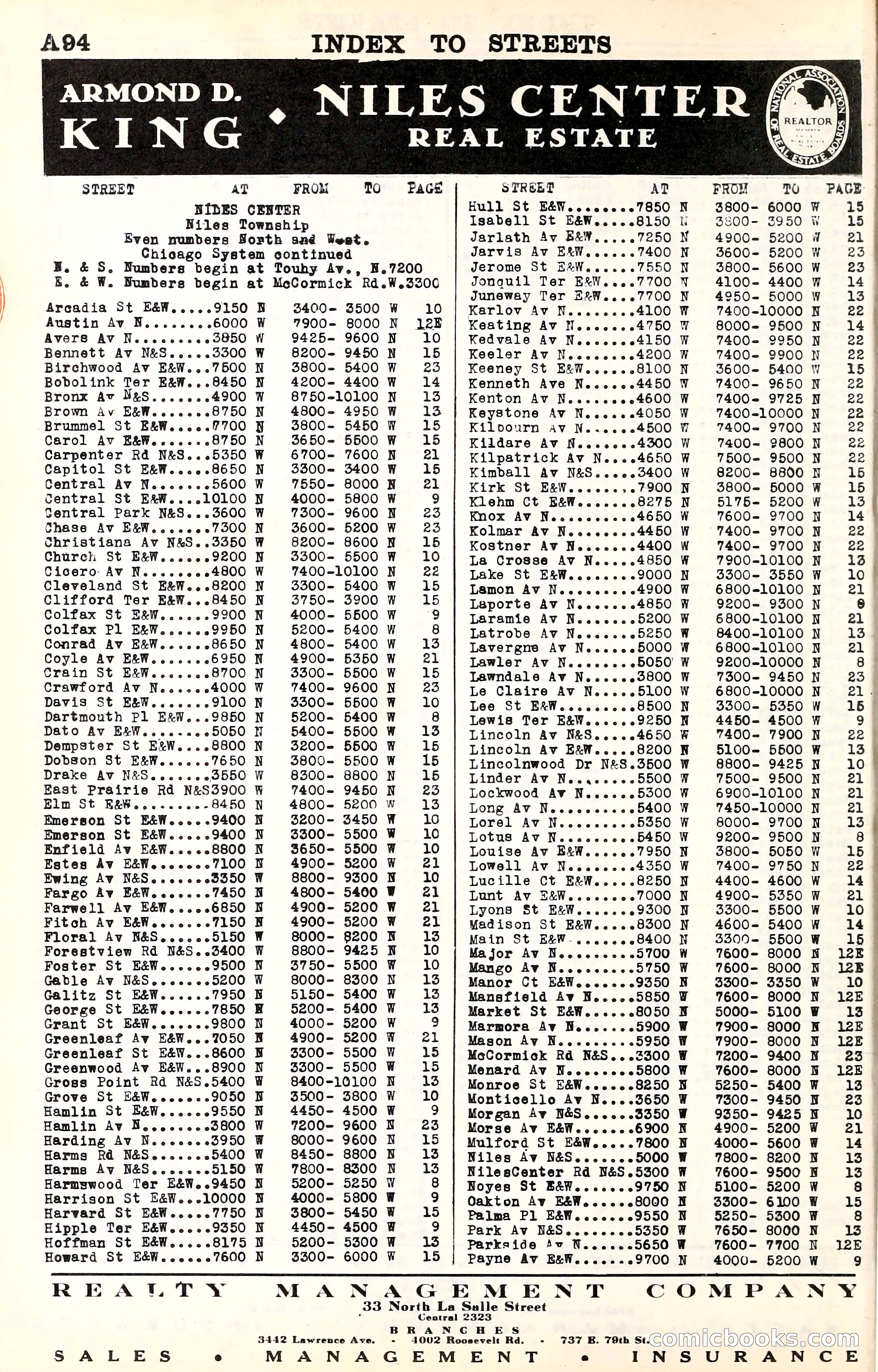 Olcott's Land Values Blue Book of Chicago — page 95 of 399