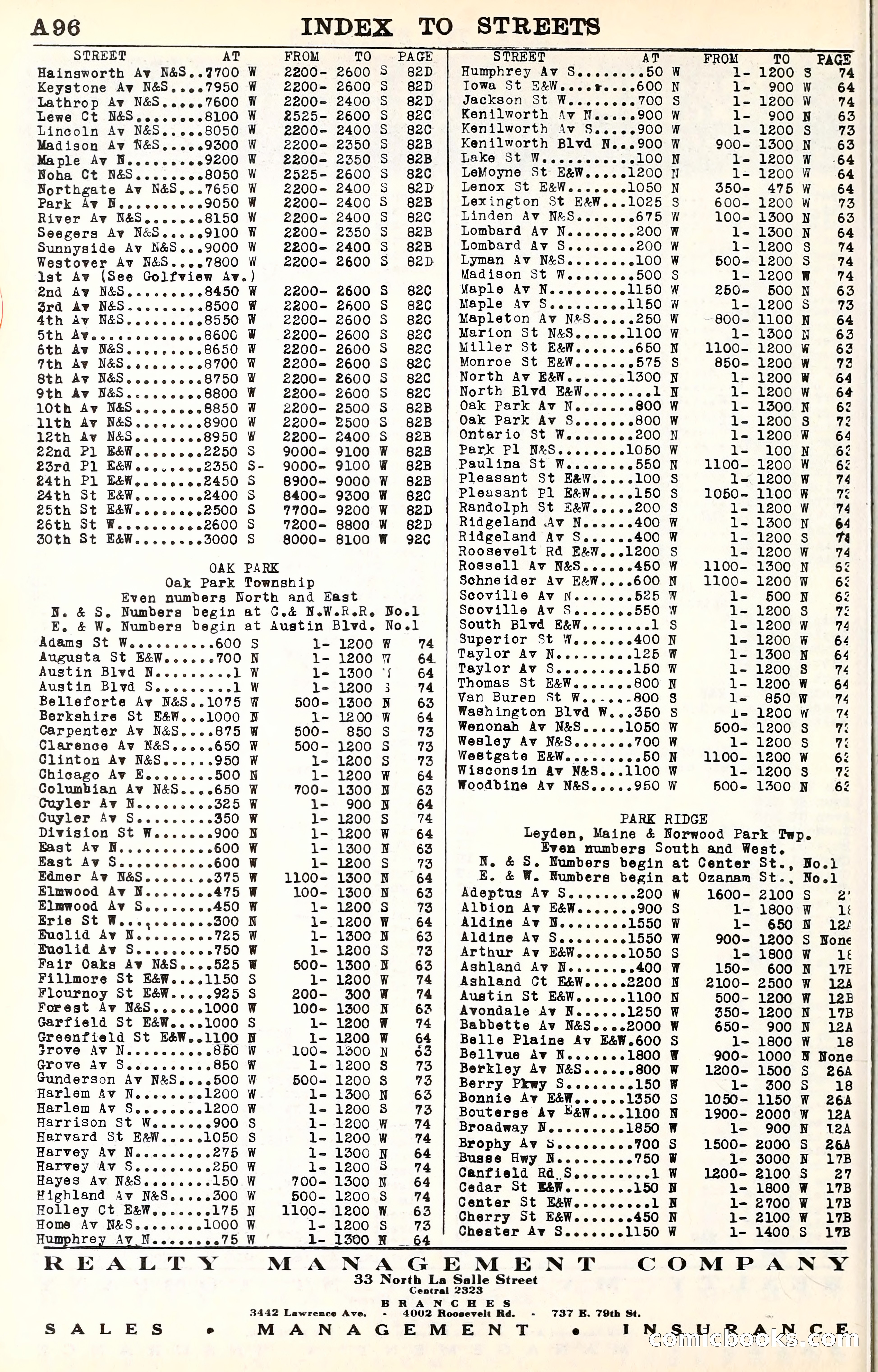Olcott's Land Values Blue Book of Chicago — page 97 of 399