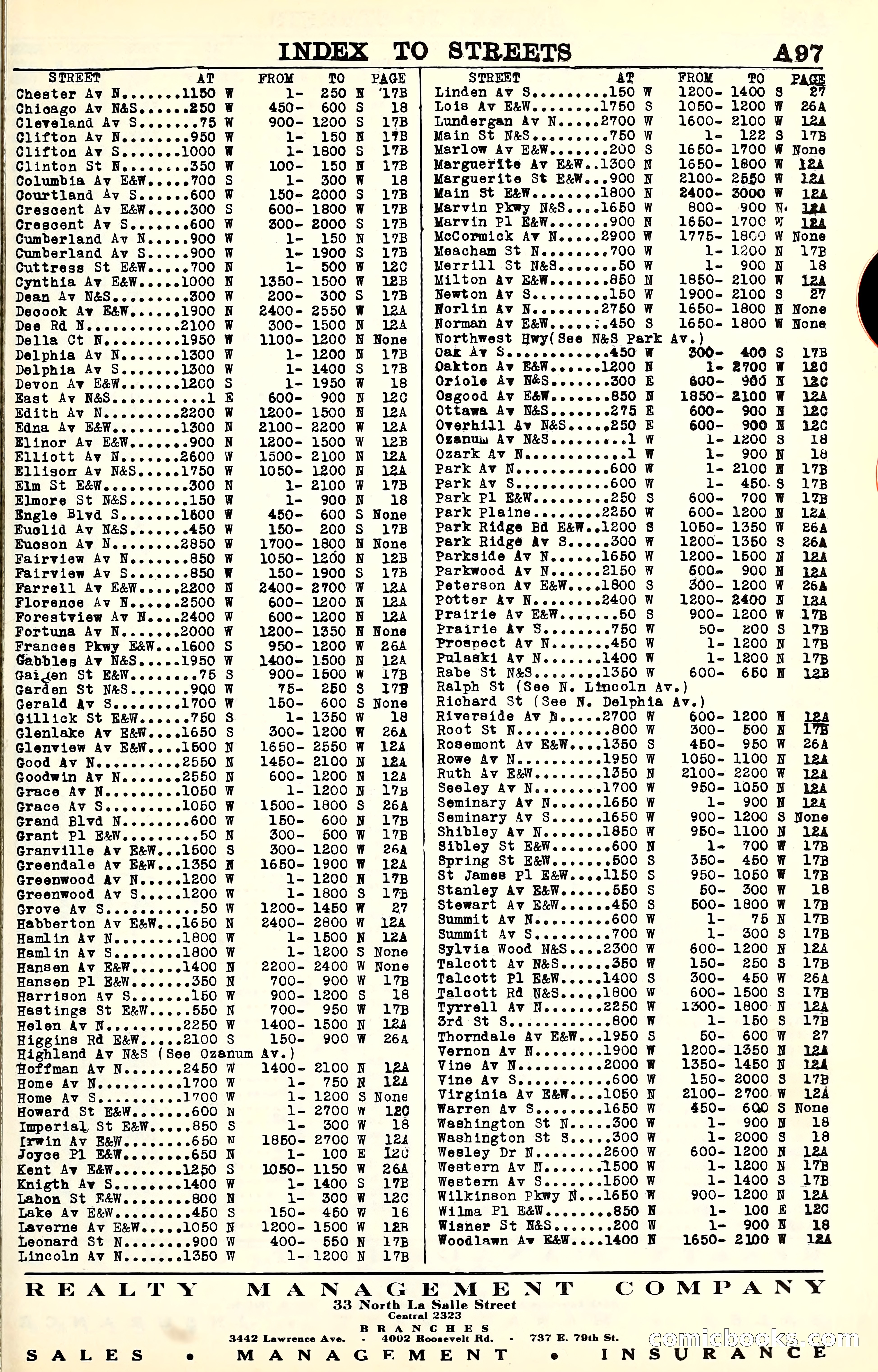 Olcott's Land Values Blue Book of Chicago — page 98 of 399