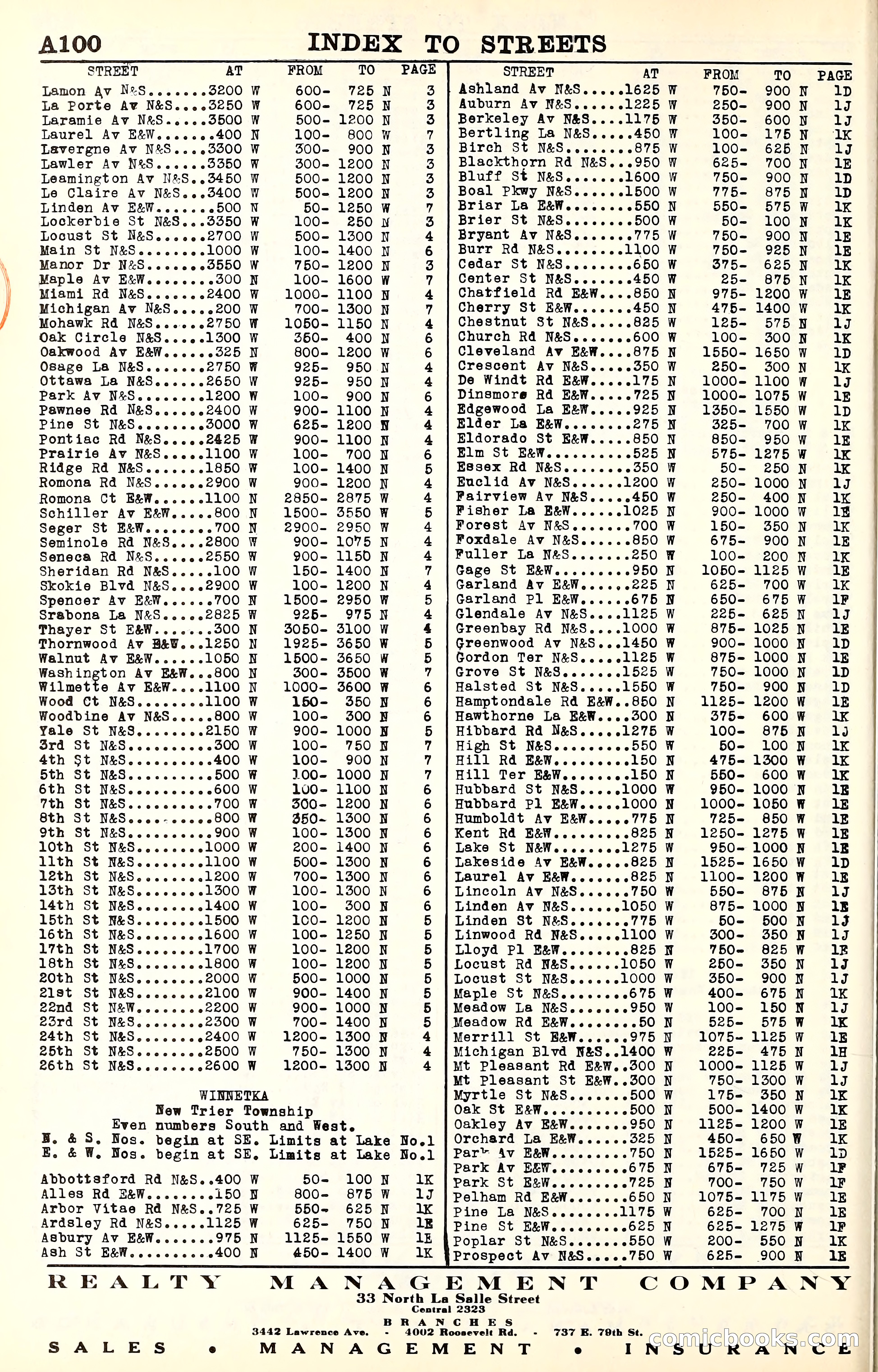 Olcott's Land Values Blue Book of Chicago — page 101 of 399