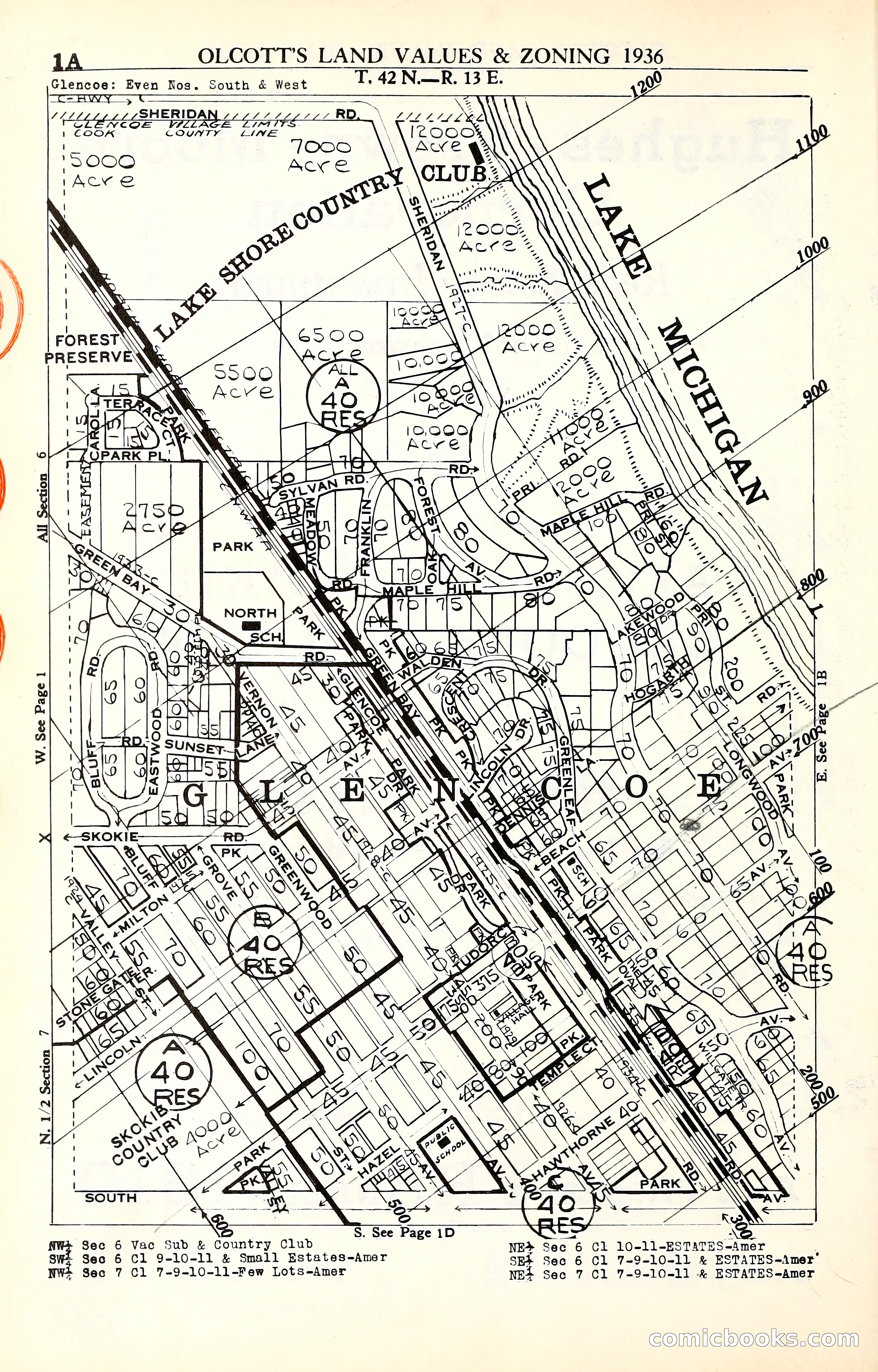 Olcott's Land Values Blue Book of Chicago — page 105 of 399