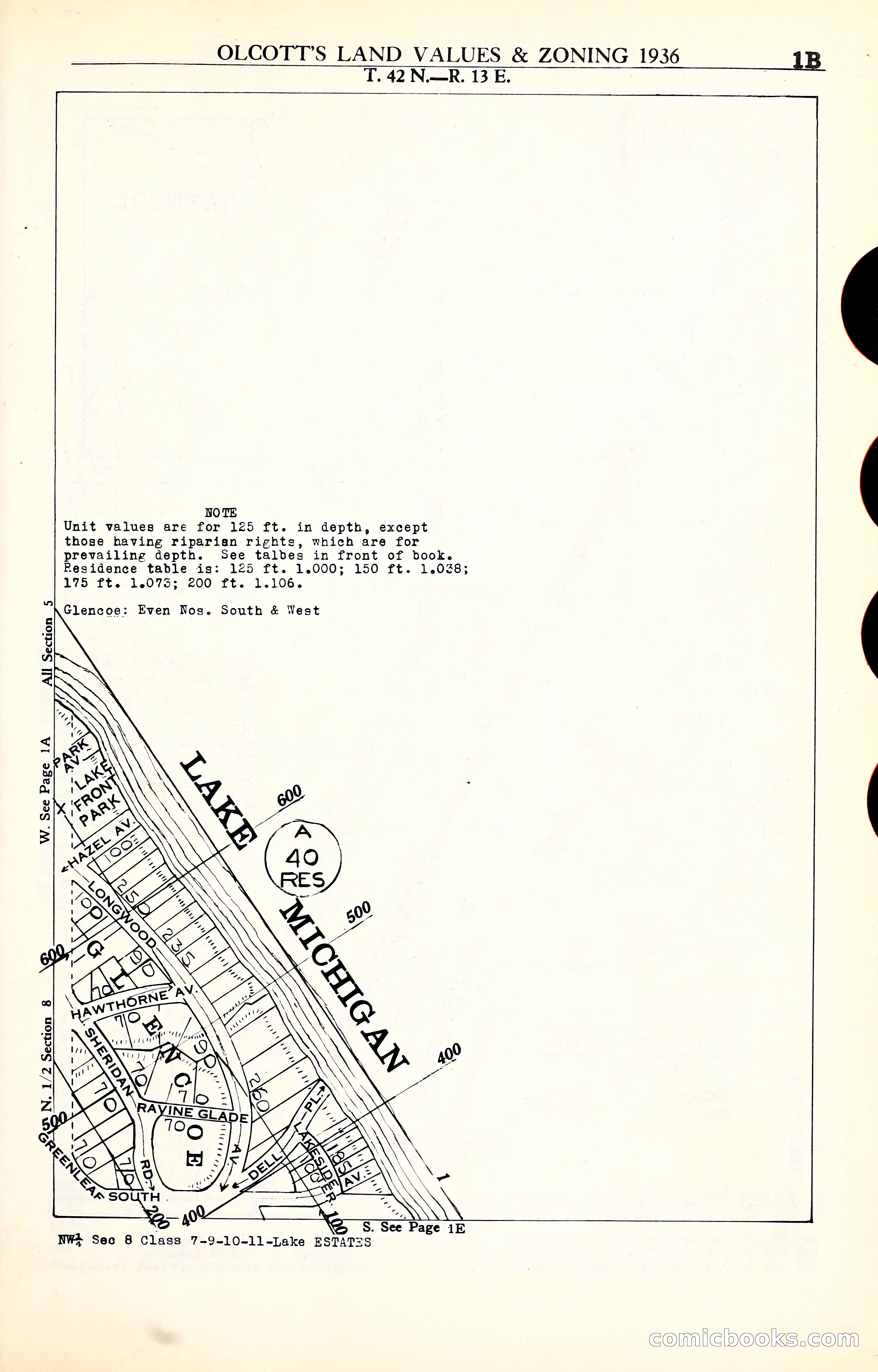 Olcott's Land Values Blue Book of Chicago — page 106 of 399