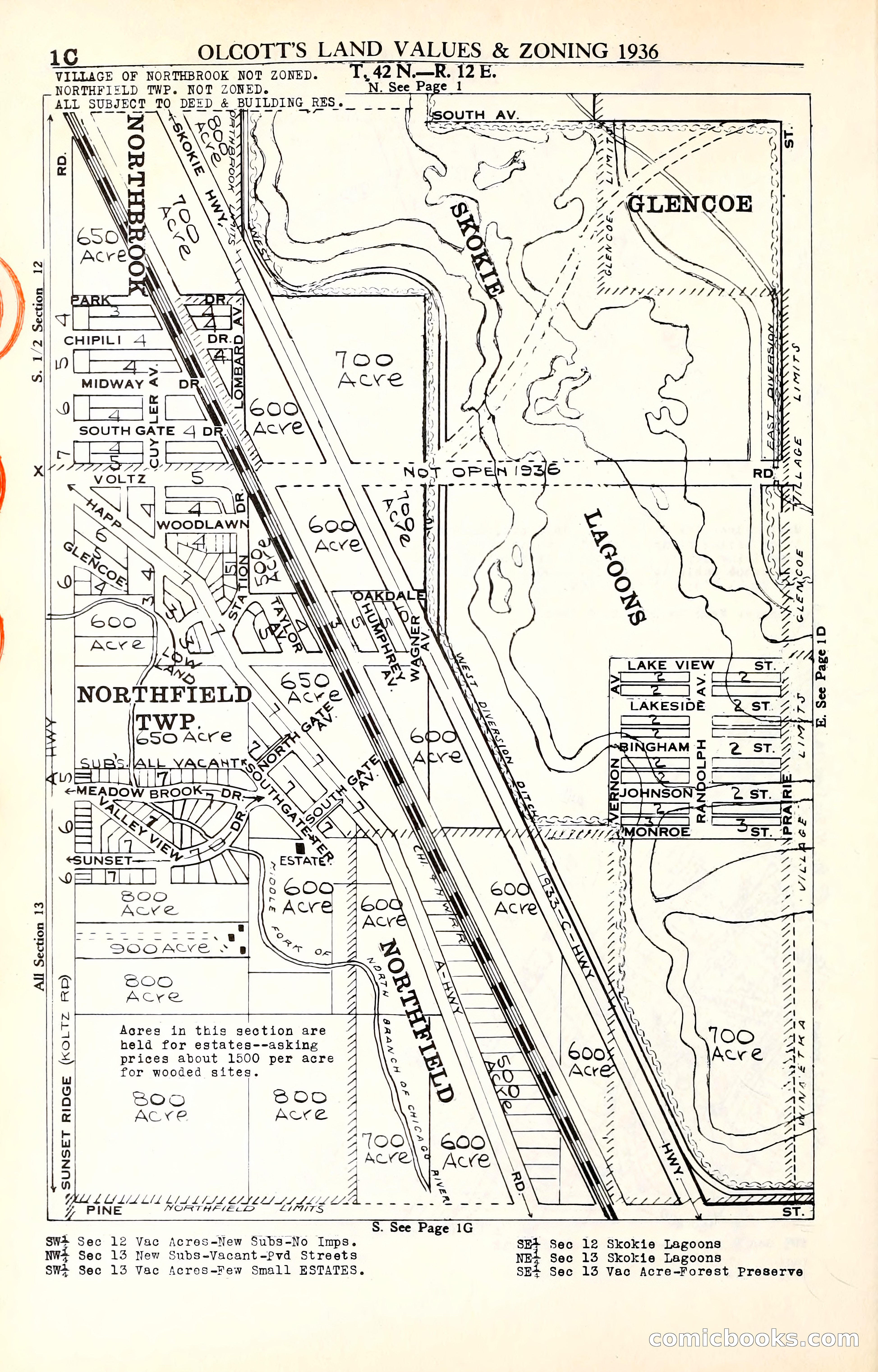 Olcott's Land Values Blue Book of Chicago — page 107 of 399