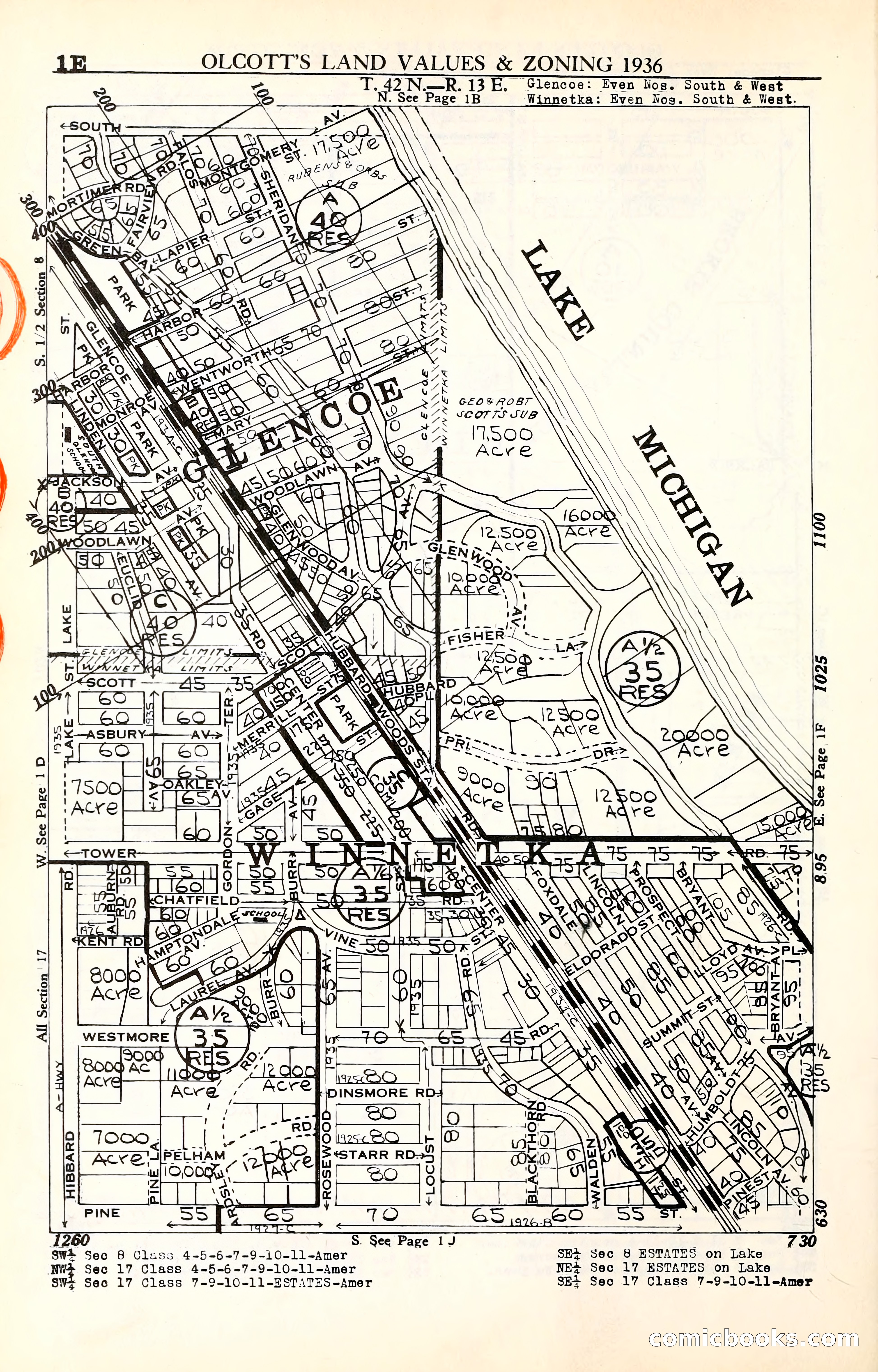 Olcott's Land Values Blue Book of Chicago — page 109 of 399