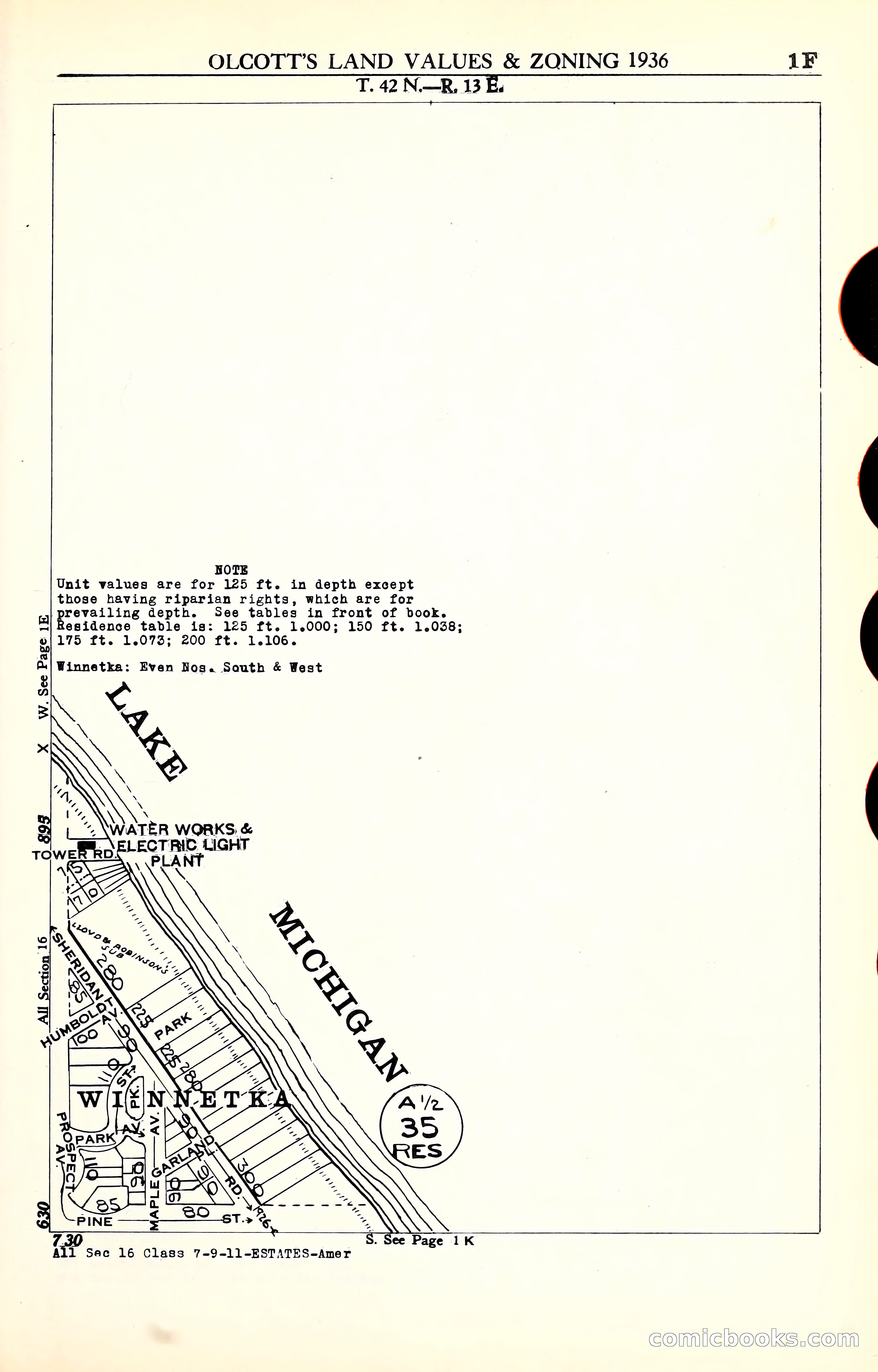 Olcott's Land Values Blue Book of Chicago — page 110 of 399