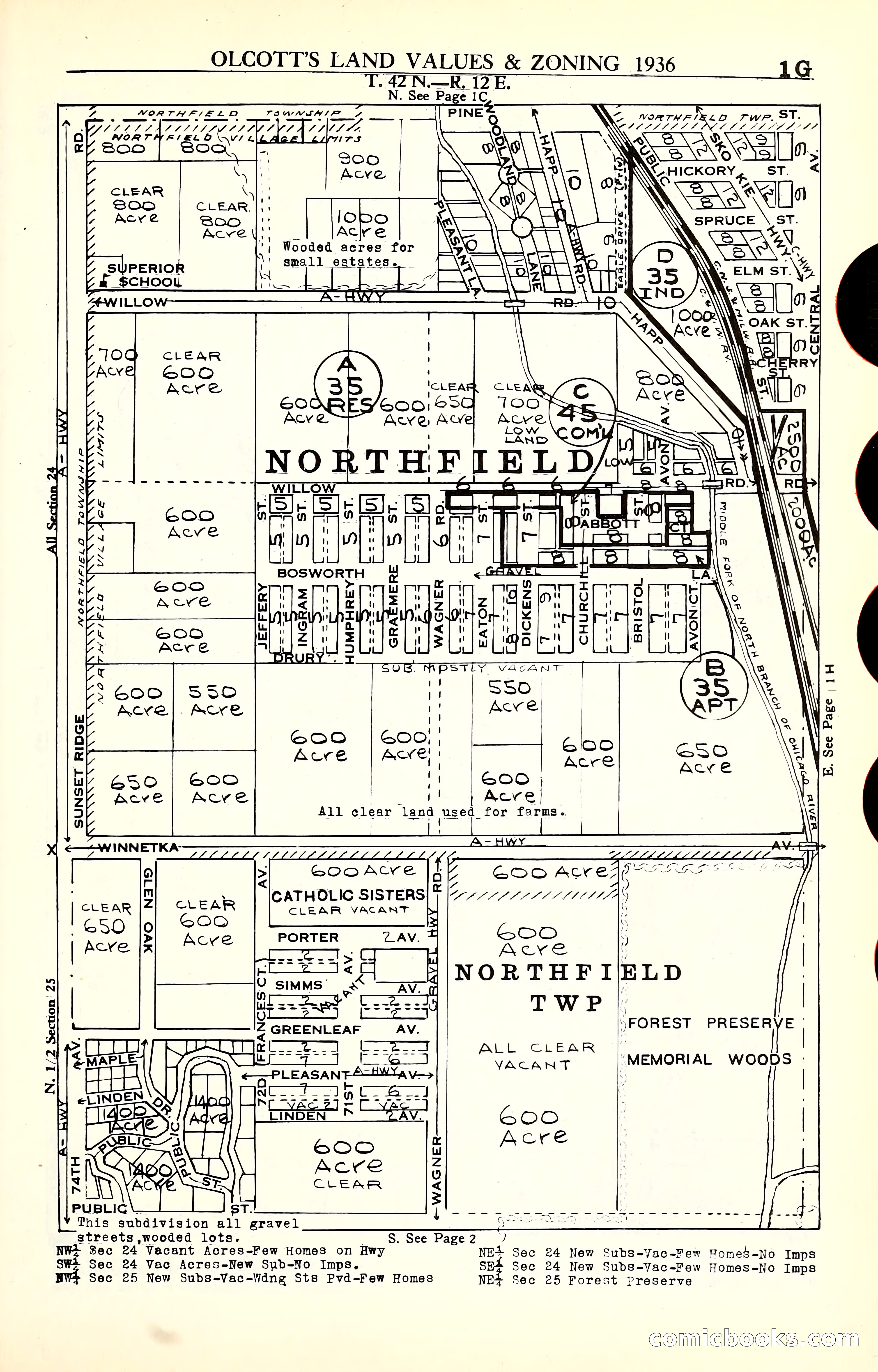 Olcott's Land Values Blue Book of Chicago — page 112 of 399
