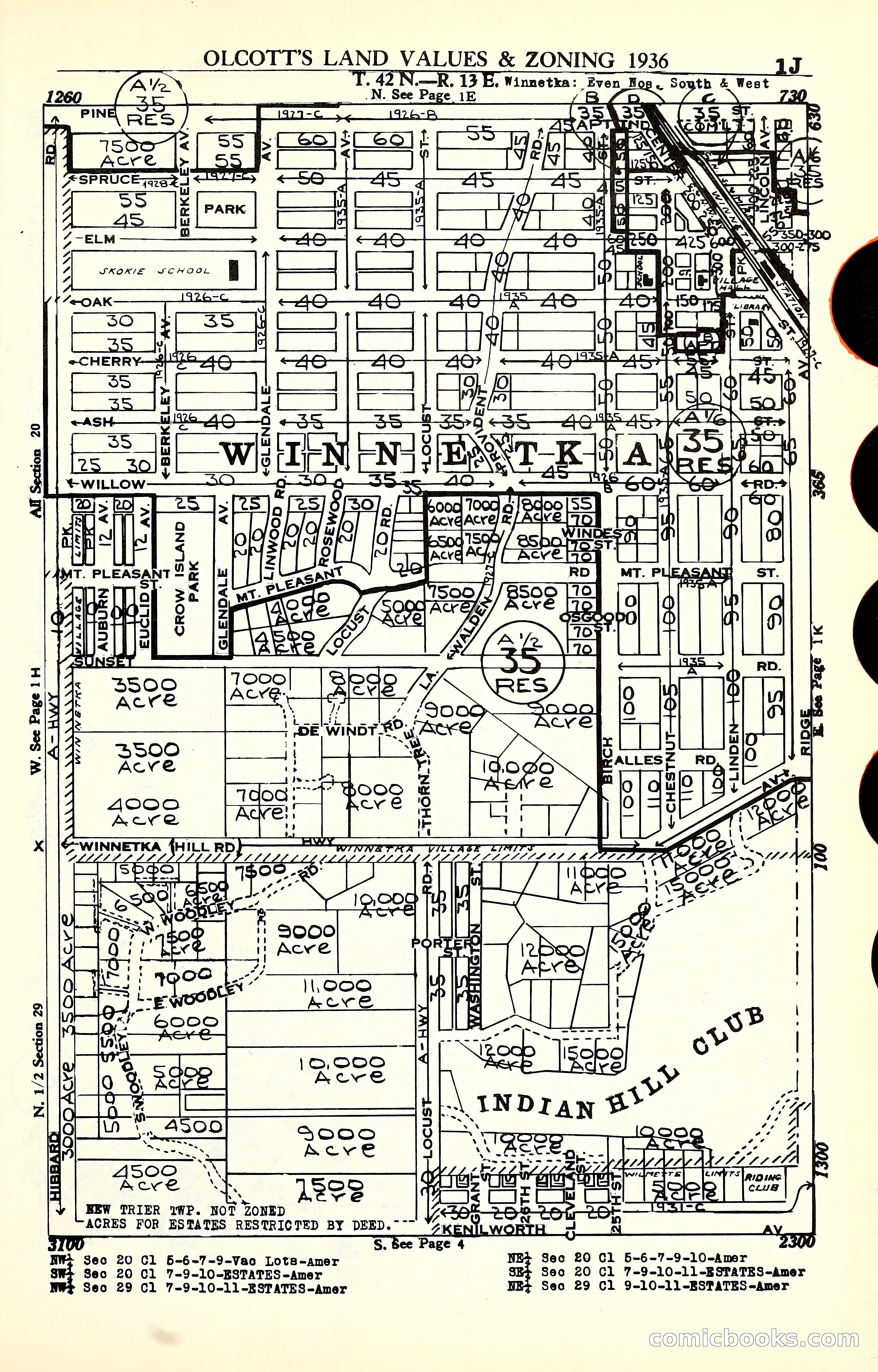 Olcott's Land Values Blue Book of Chicago — page 114 of 399