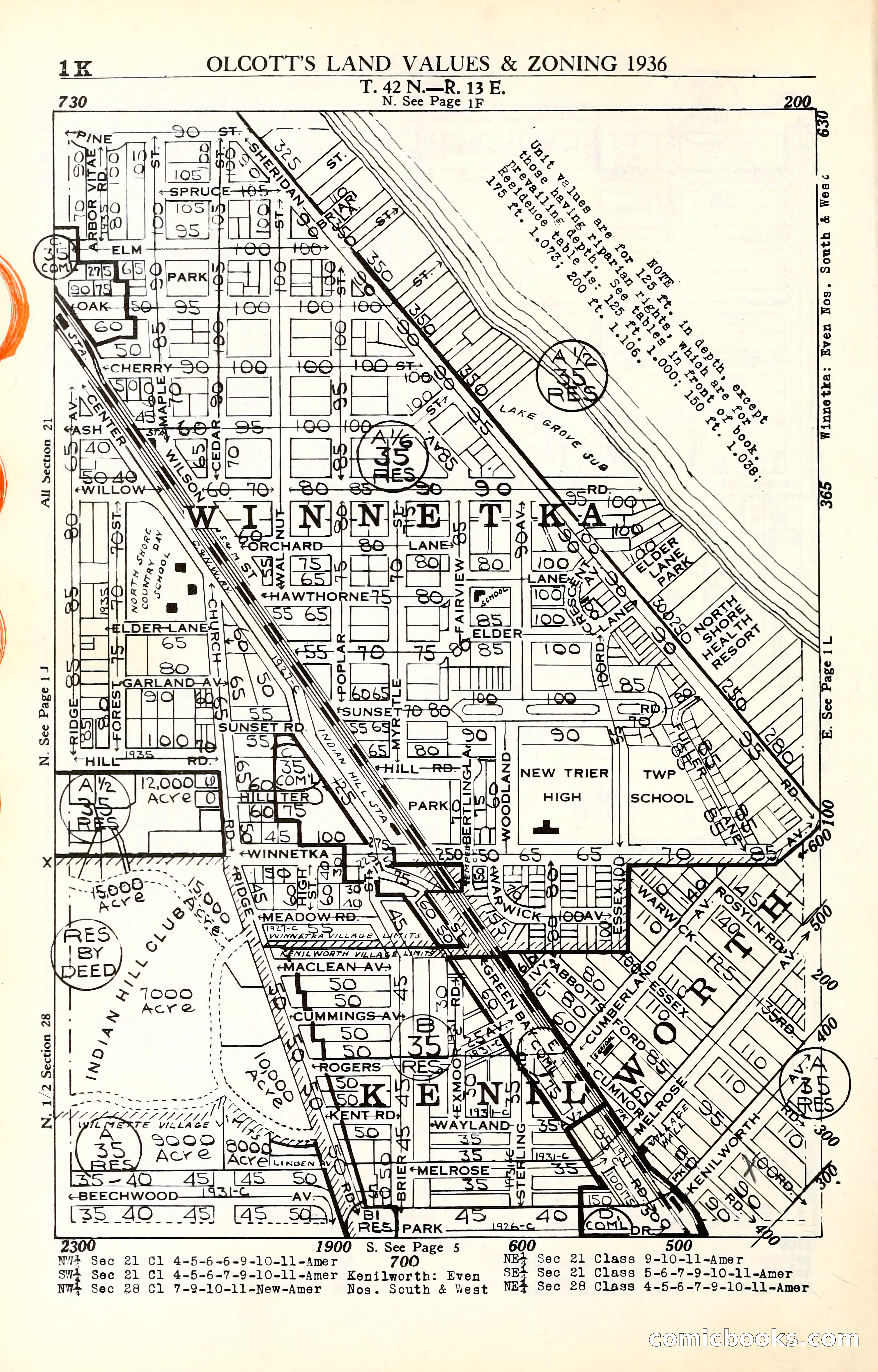 Olcott's Land Values Blue Book of Chicago — page 115 of 399