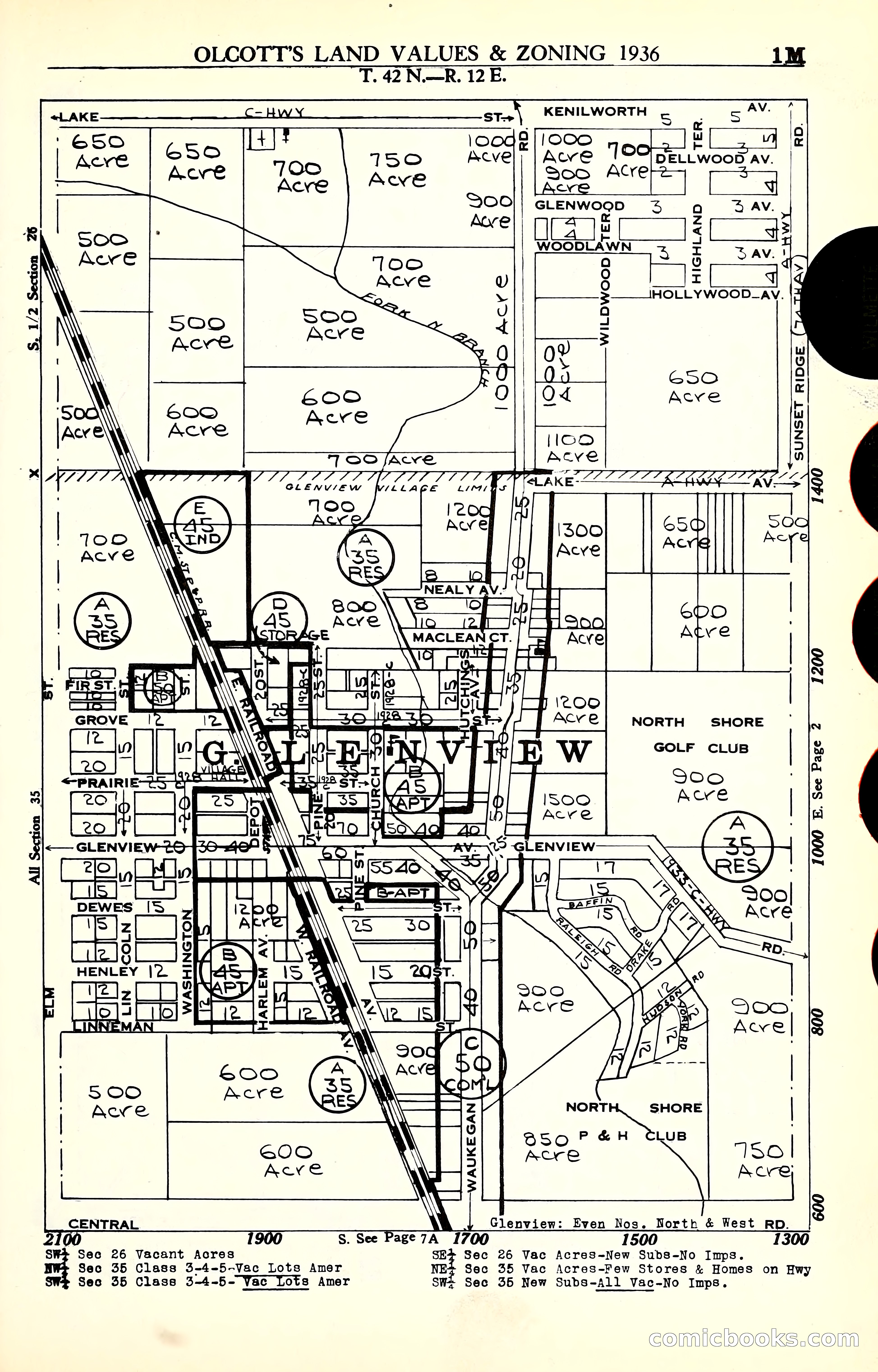 Olcott's Land Values Blue Book of Chicago — page 118 of 399
