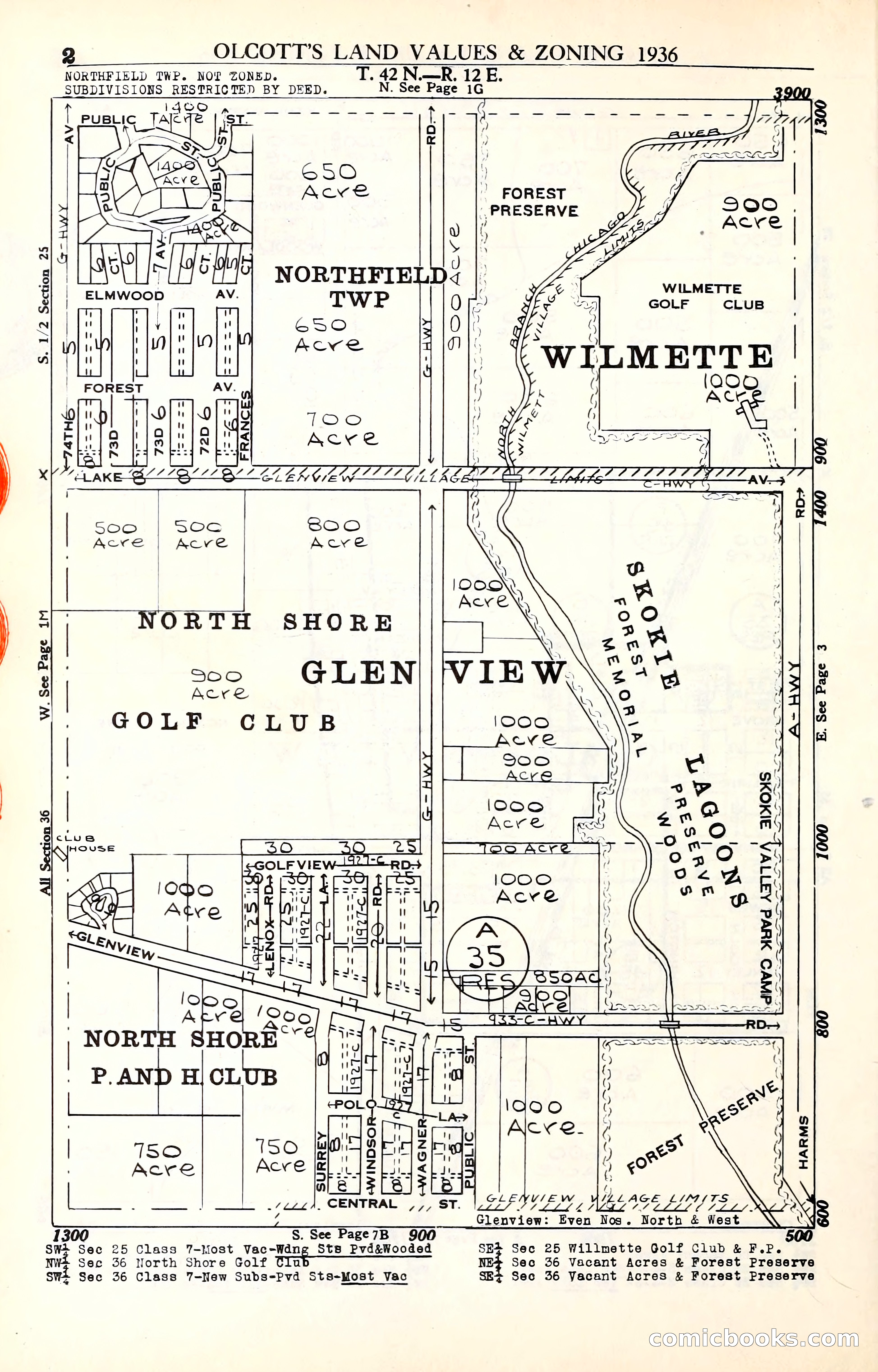 Olcott's Land Values Blue Book of Chicago — page 119 of 399