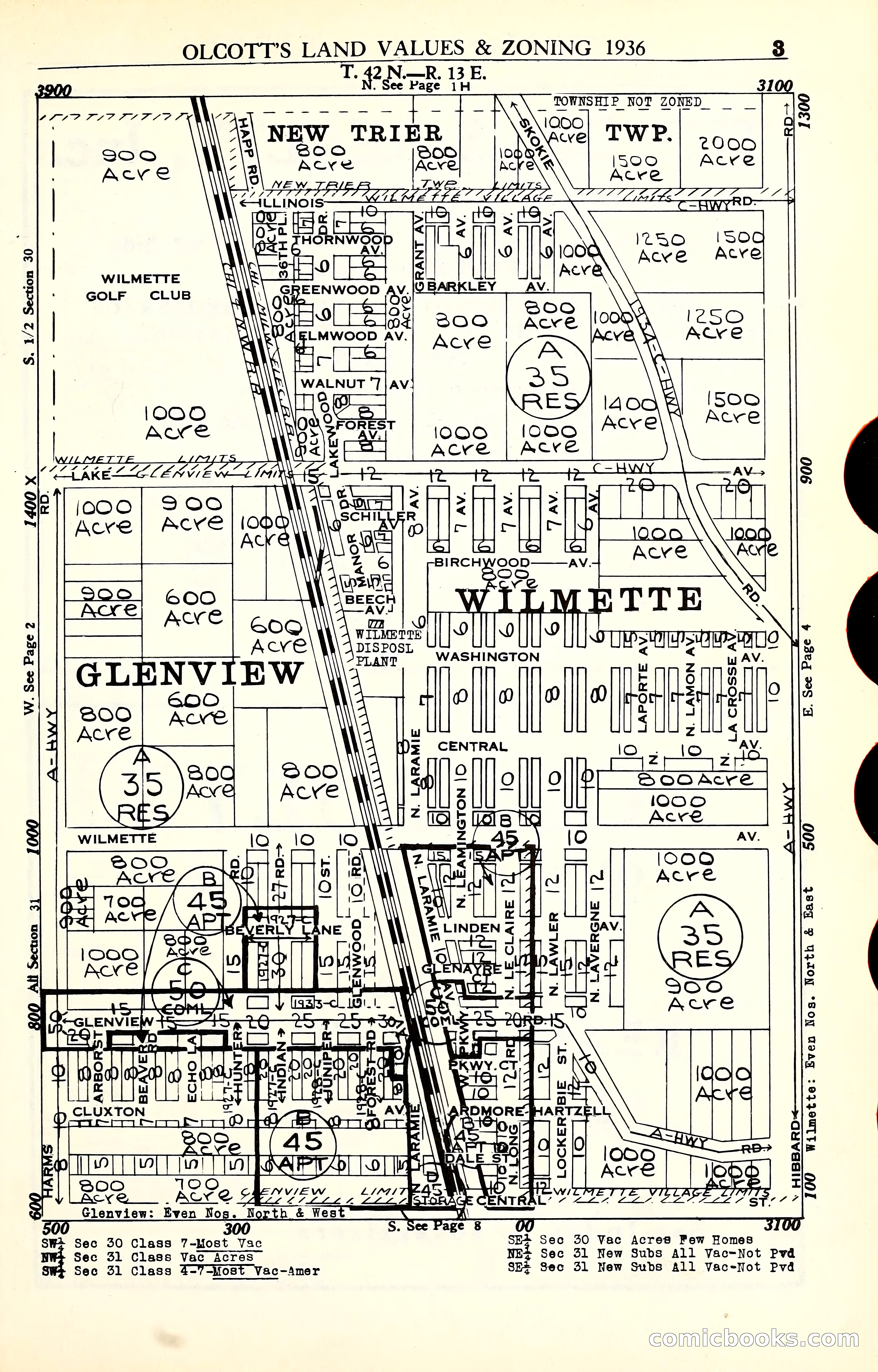 Olcott's Land Values Blue Book of Chicago — page 120 of 399