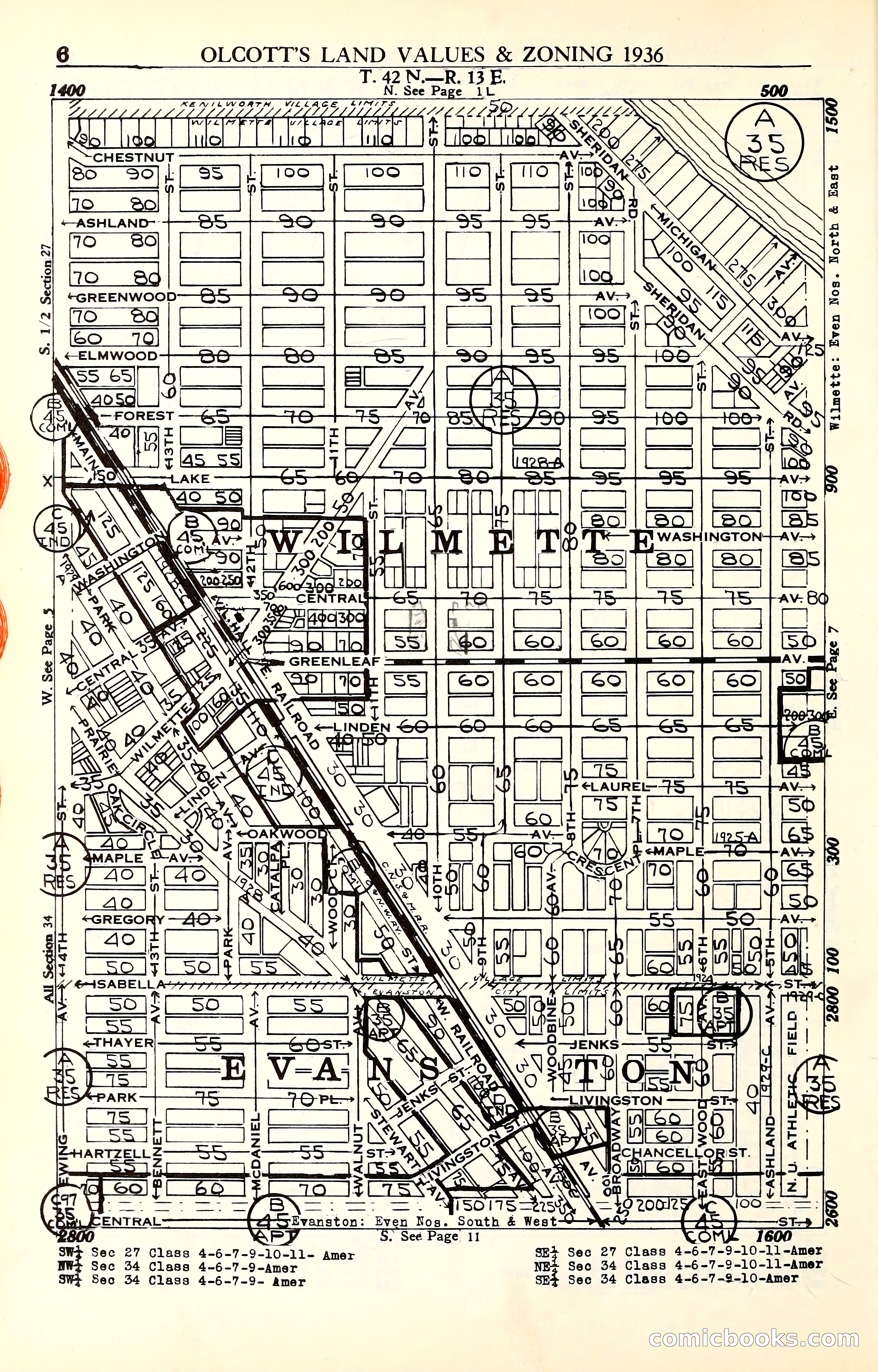Olcott's Land Values Blue Book of Chicago — page 125 of 399