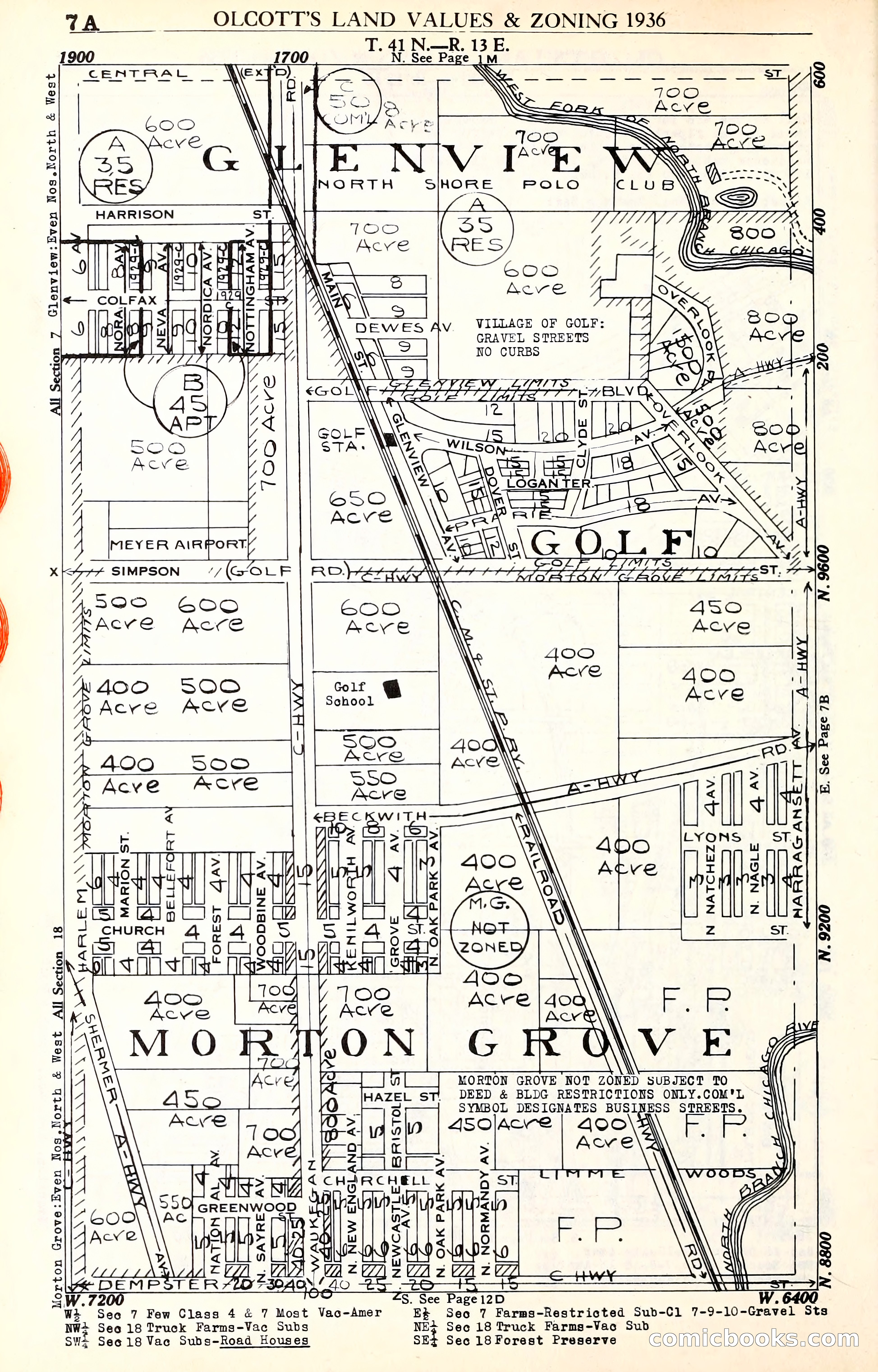 Olcott's Land Values Blue Book of Chicago — page 127 of 399