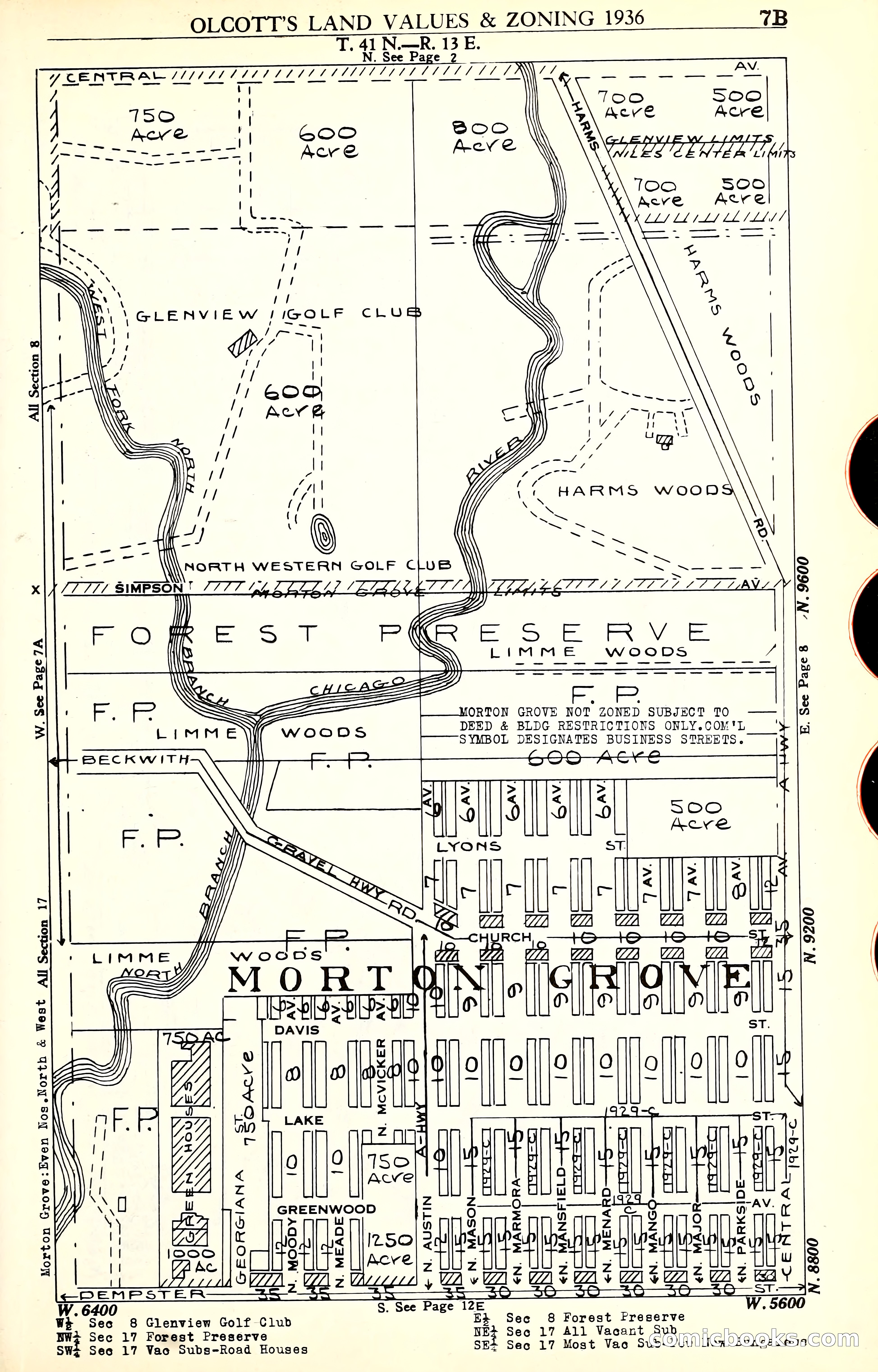 Olcott's Land Values Blue Book of Chicago — page 128 of 399