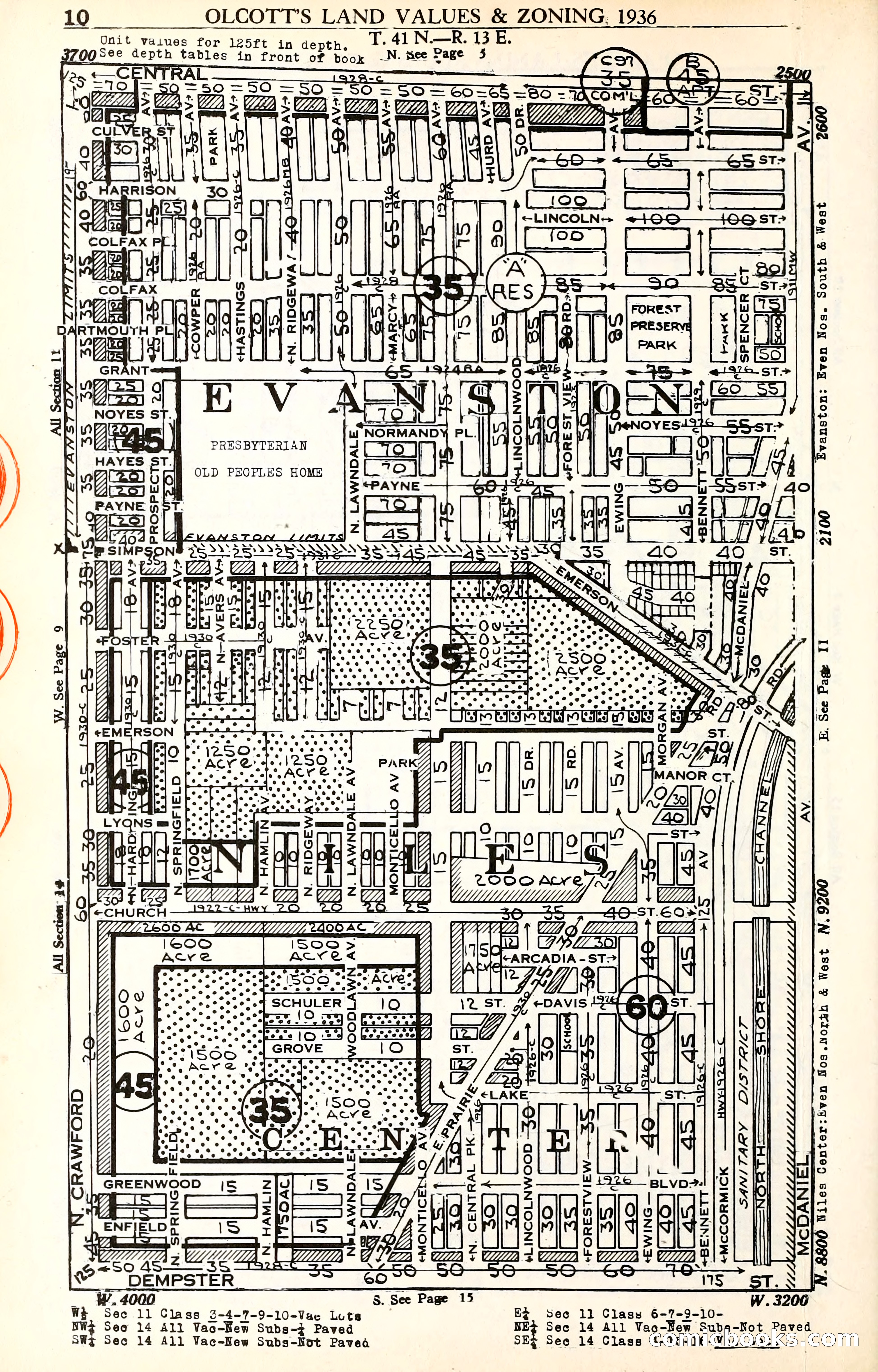 Olcott's Land Values Blue Book of Chicago — page 131 of 399
