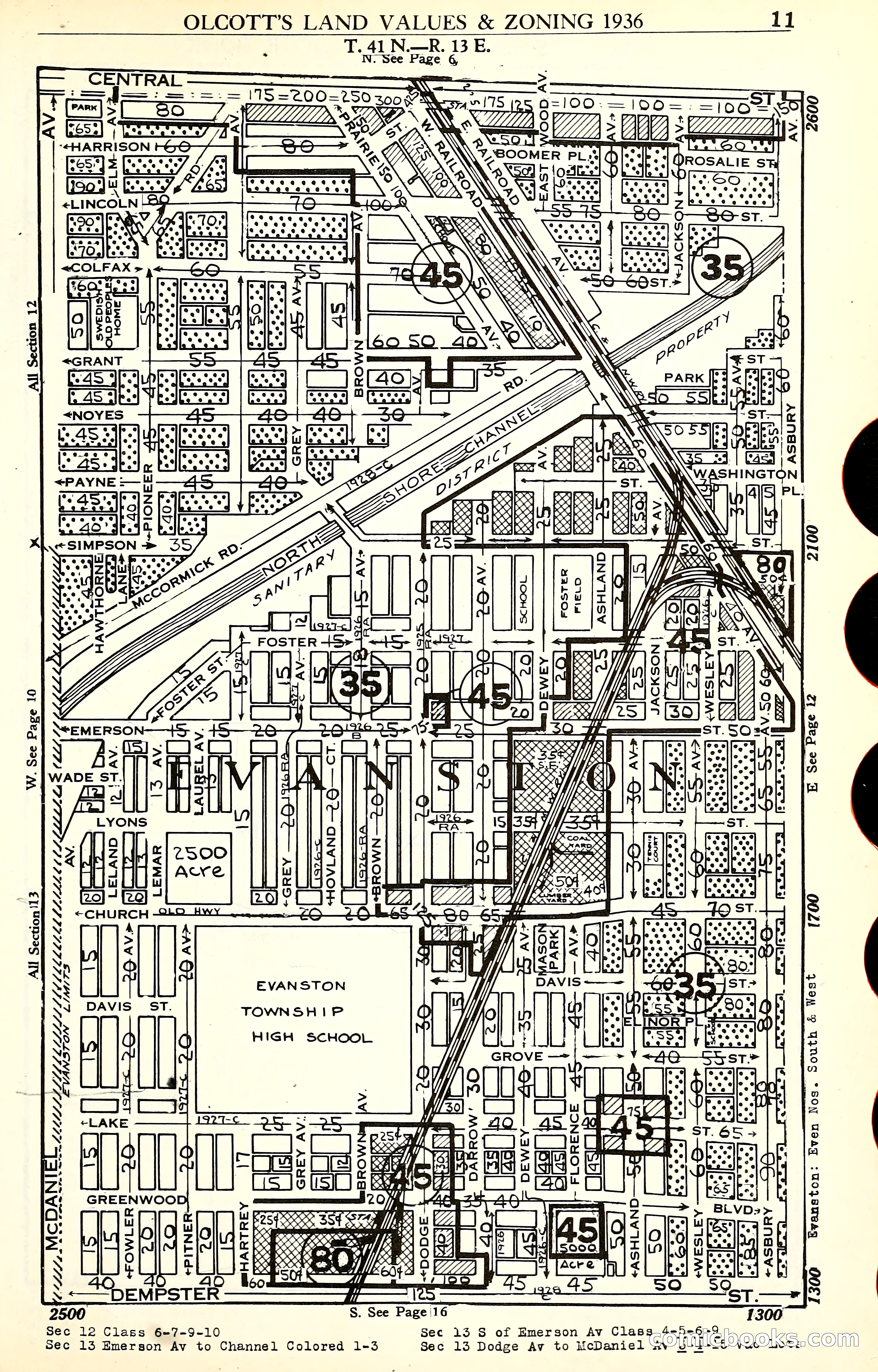 Olcott's Land Values Blue Book of Chicago — page 132 of 399