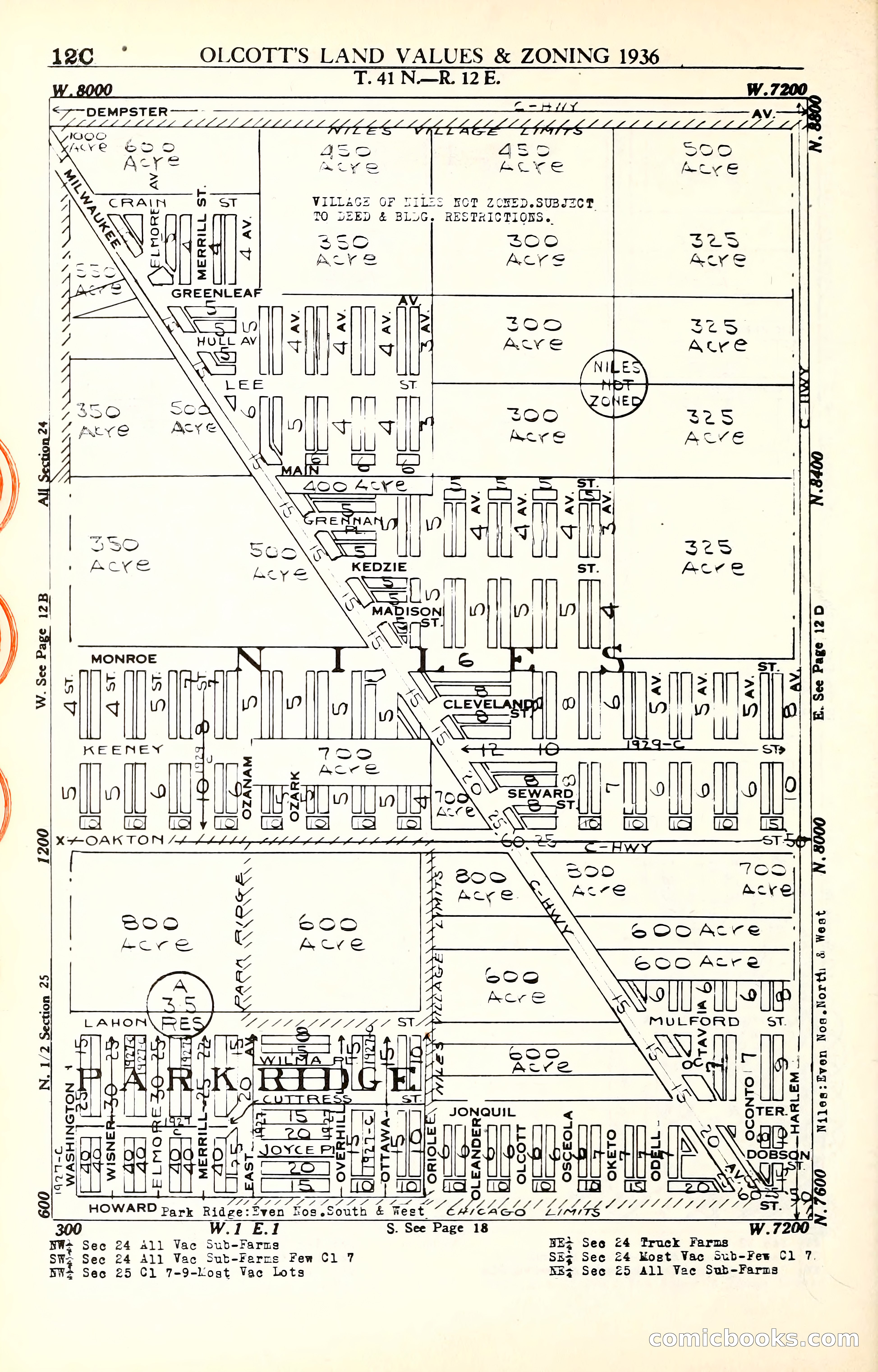 Olcott's Land Values Blue Book of Chicago — page 139 of 399