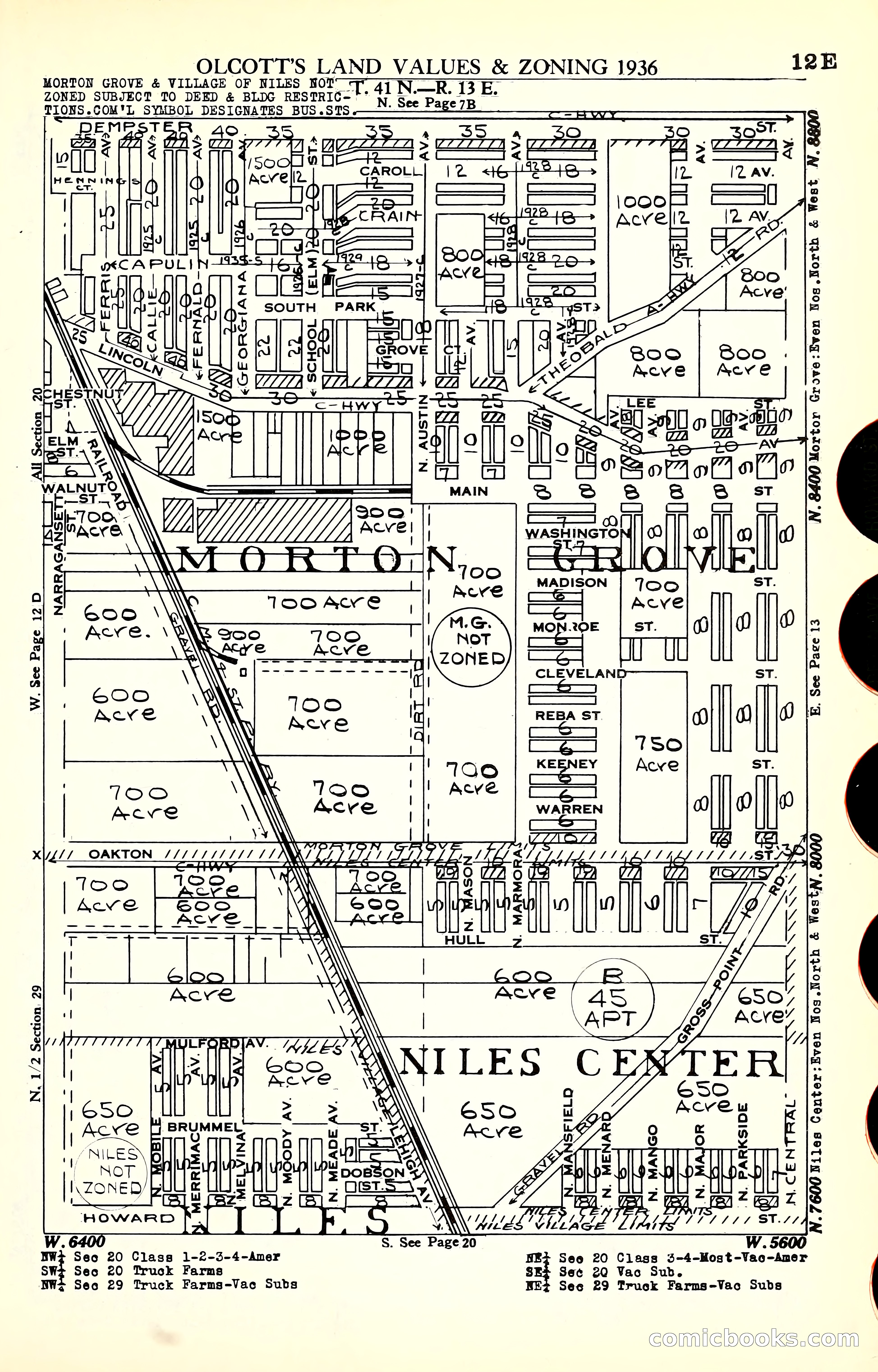 Olcott's Land Values Blue Book of Chicago — page 142 of 399