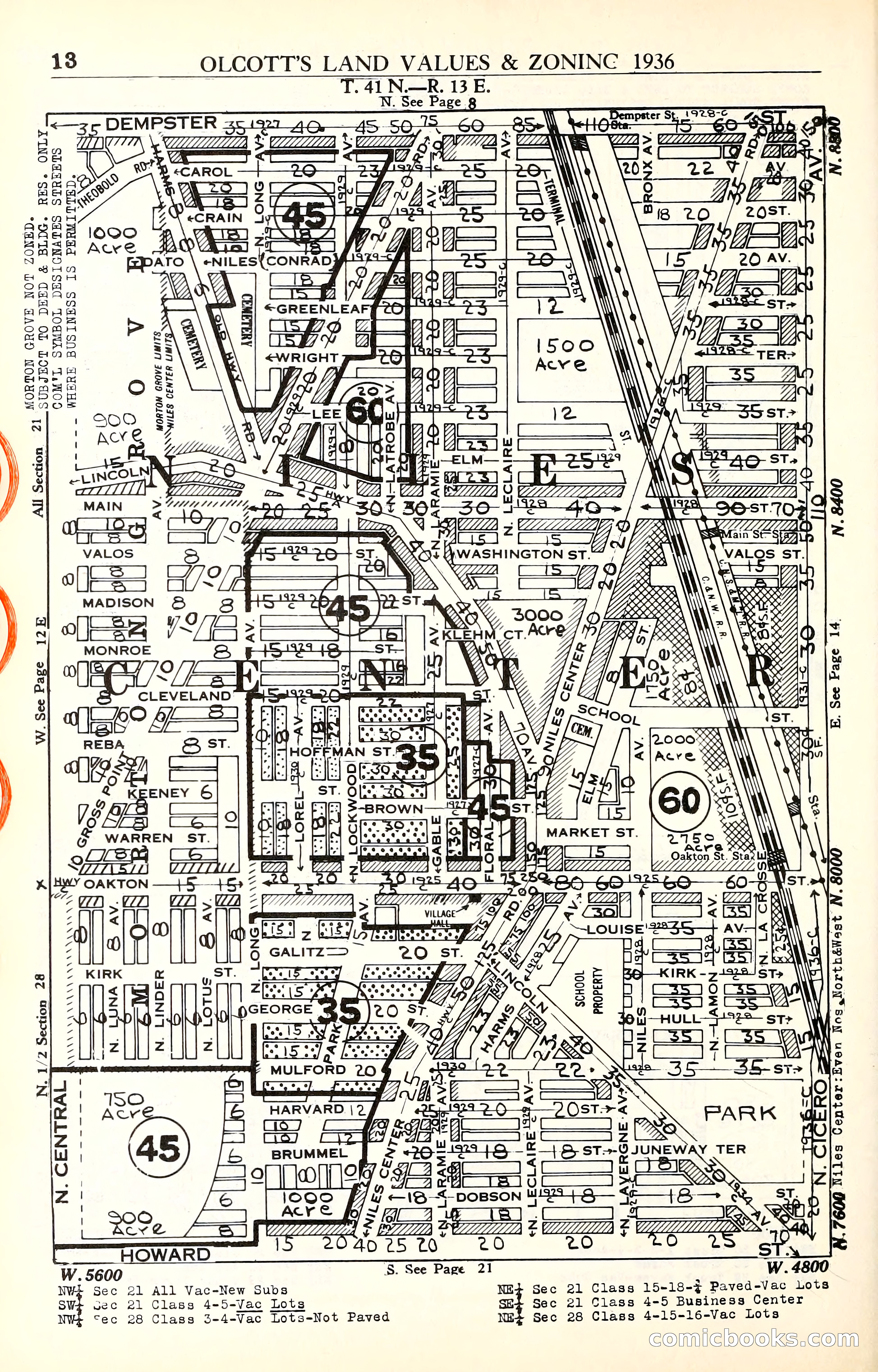 Olcott's Land Values Blue Book of Chicago — page 143 of 399