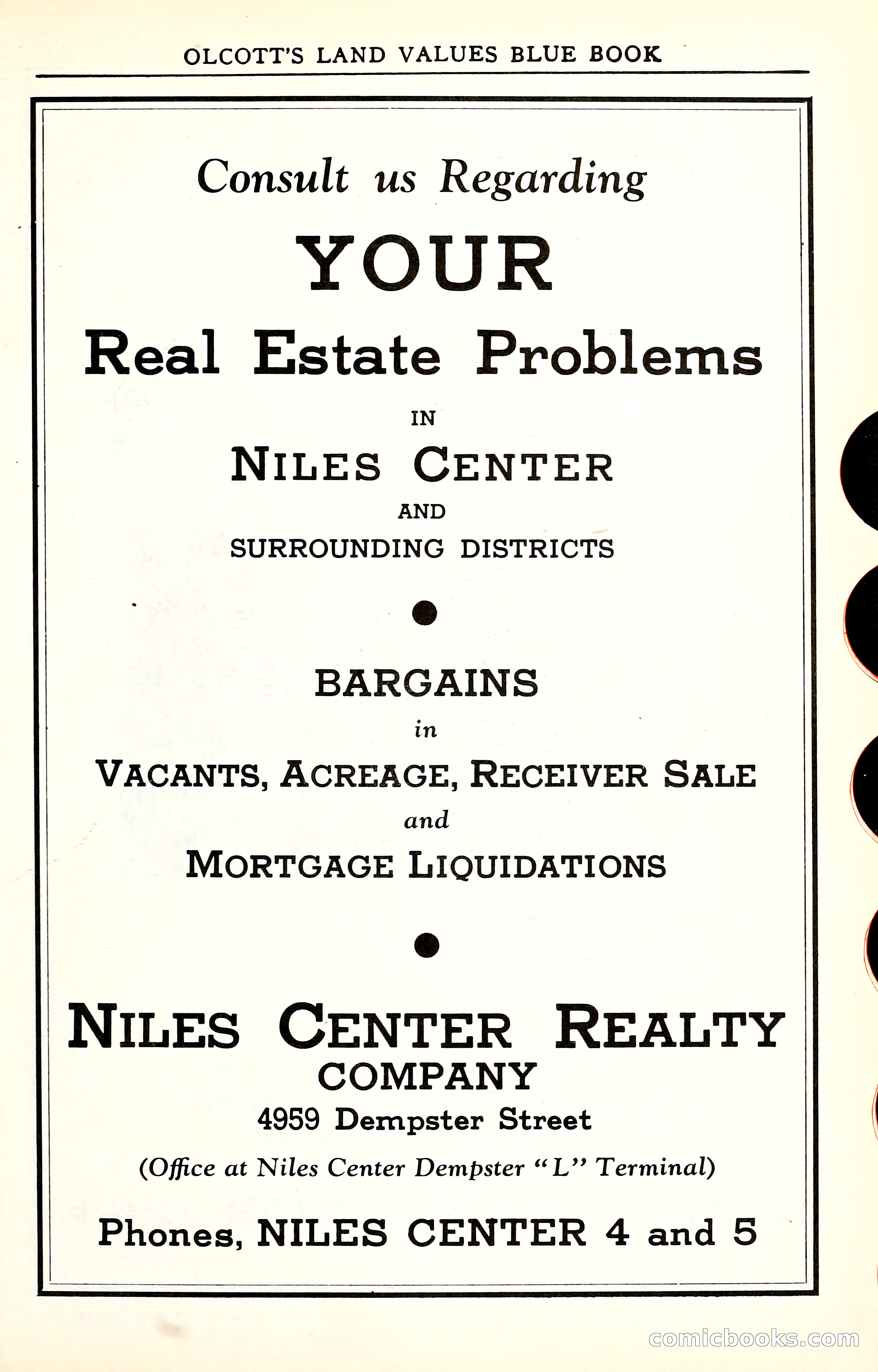 Olcott's Land Values Blue Book of Chicago — page 144 of 399