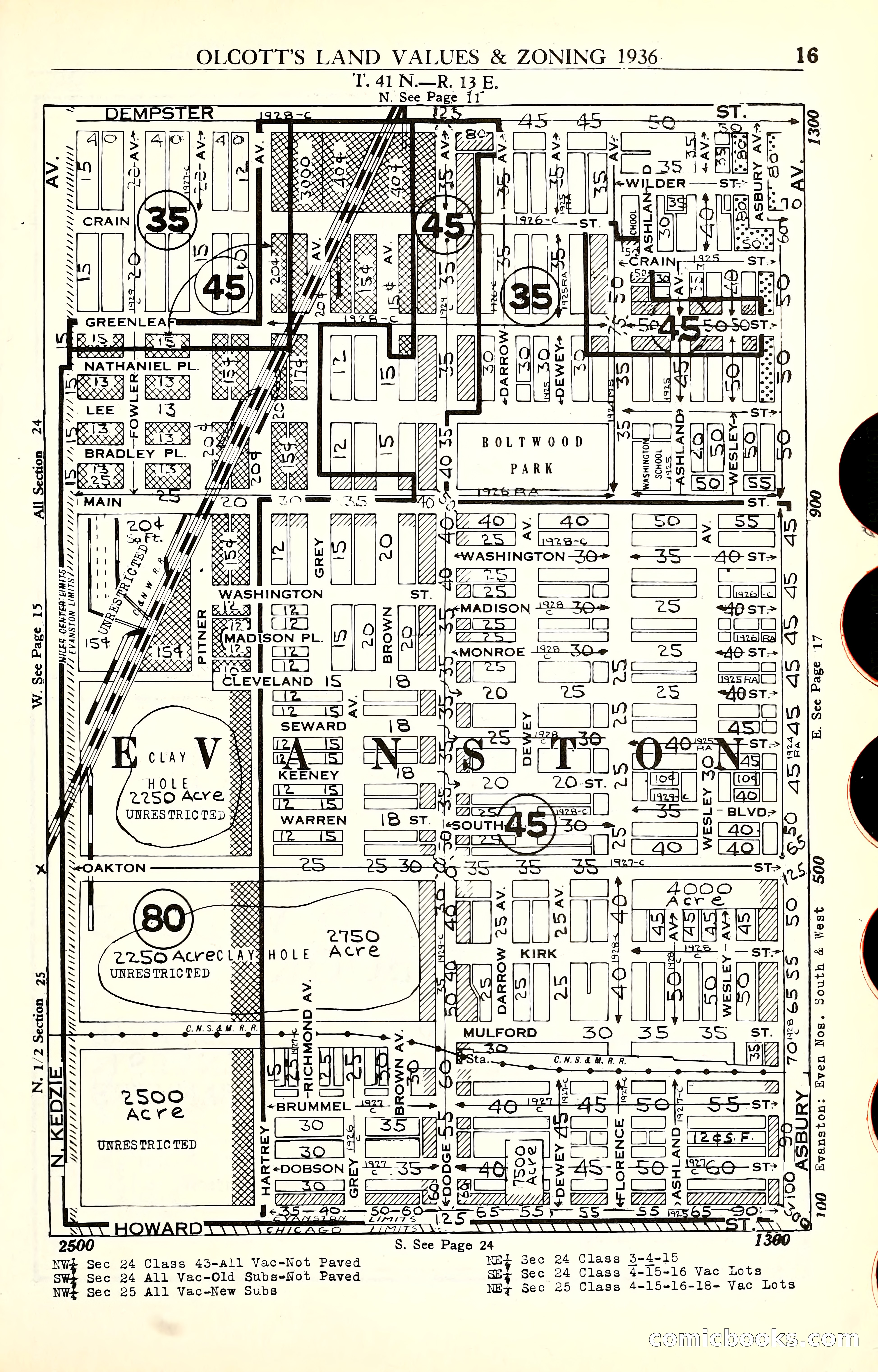 Olcott's Land Values Blue Book of Chicago — page 148 of 399