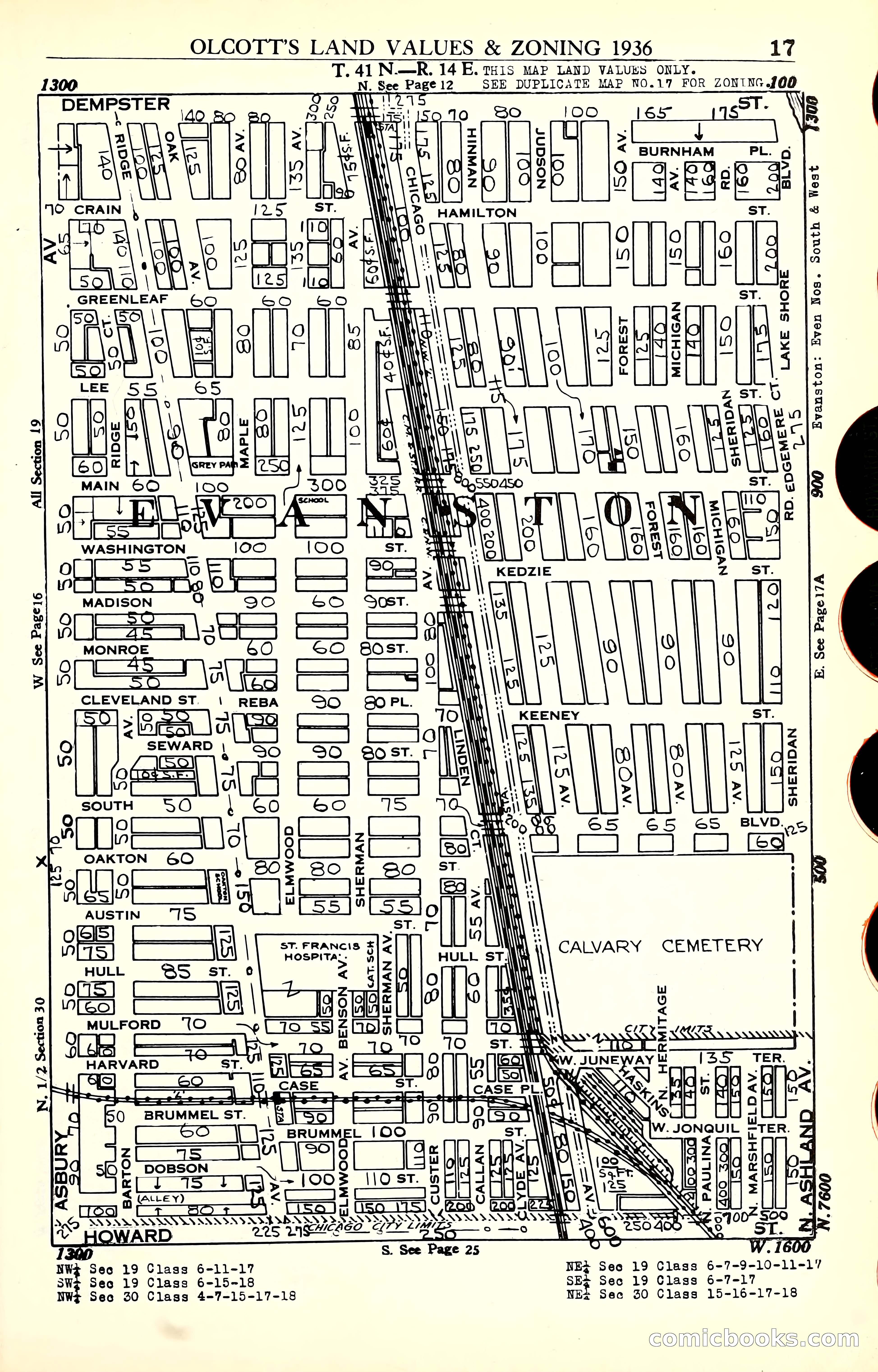 Olcott's Land Values Blue Book of Chicago — page 150 of 399