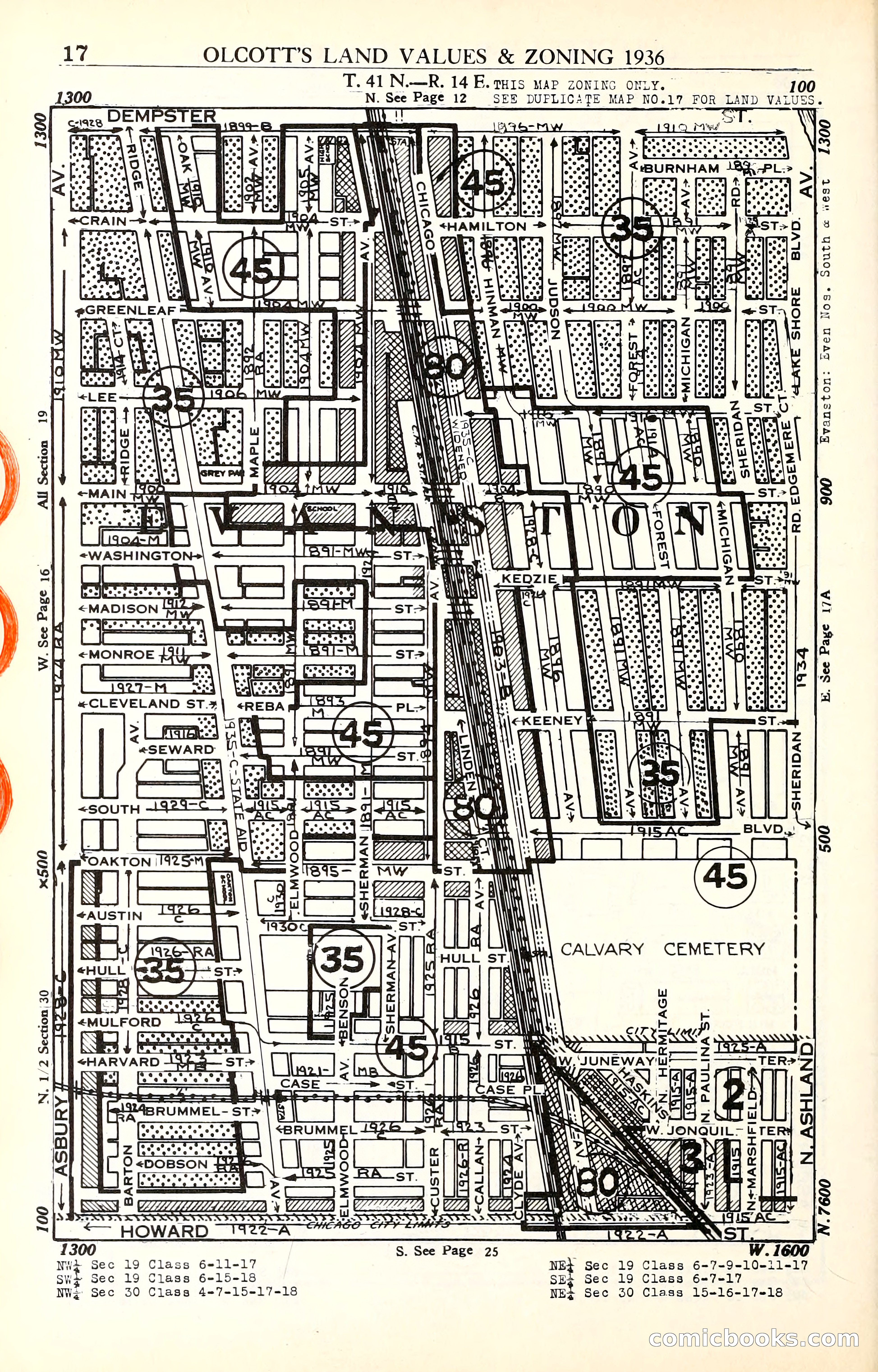 Olcott's Land Values Blue Book of Chicago — page 151 of 399