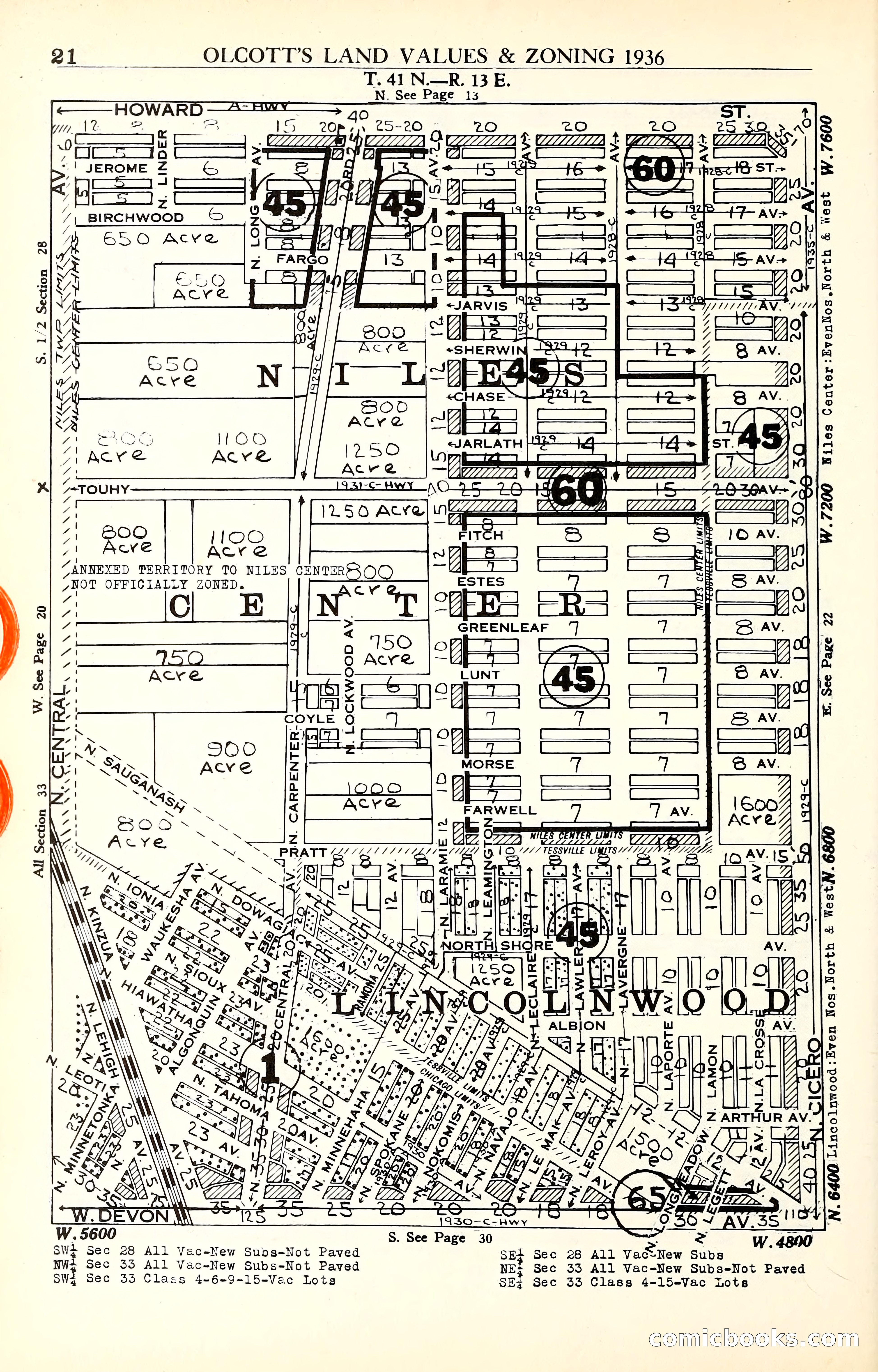 Olcott's Land Values Blue Book of Chicago — page 157 of 399