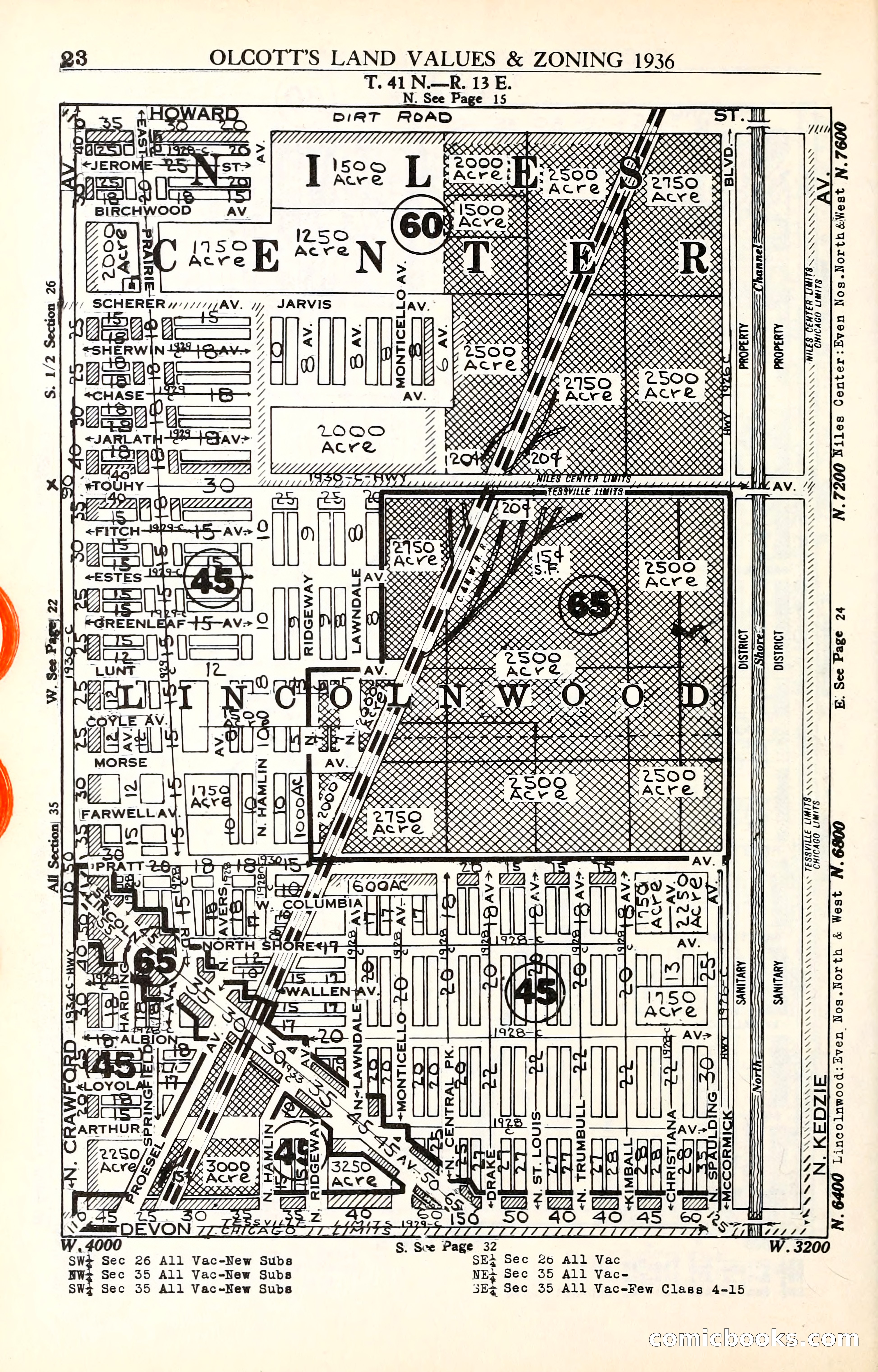 Olcott's Land Values Blue Book of Chicago — page 159 of 399