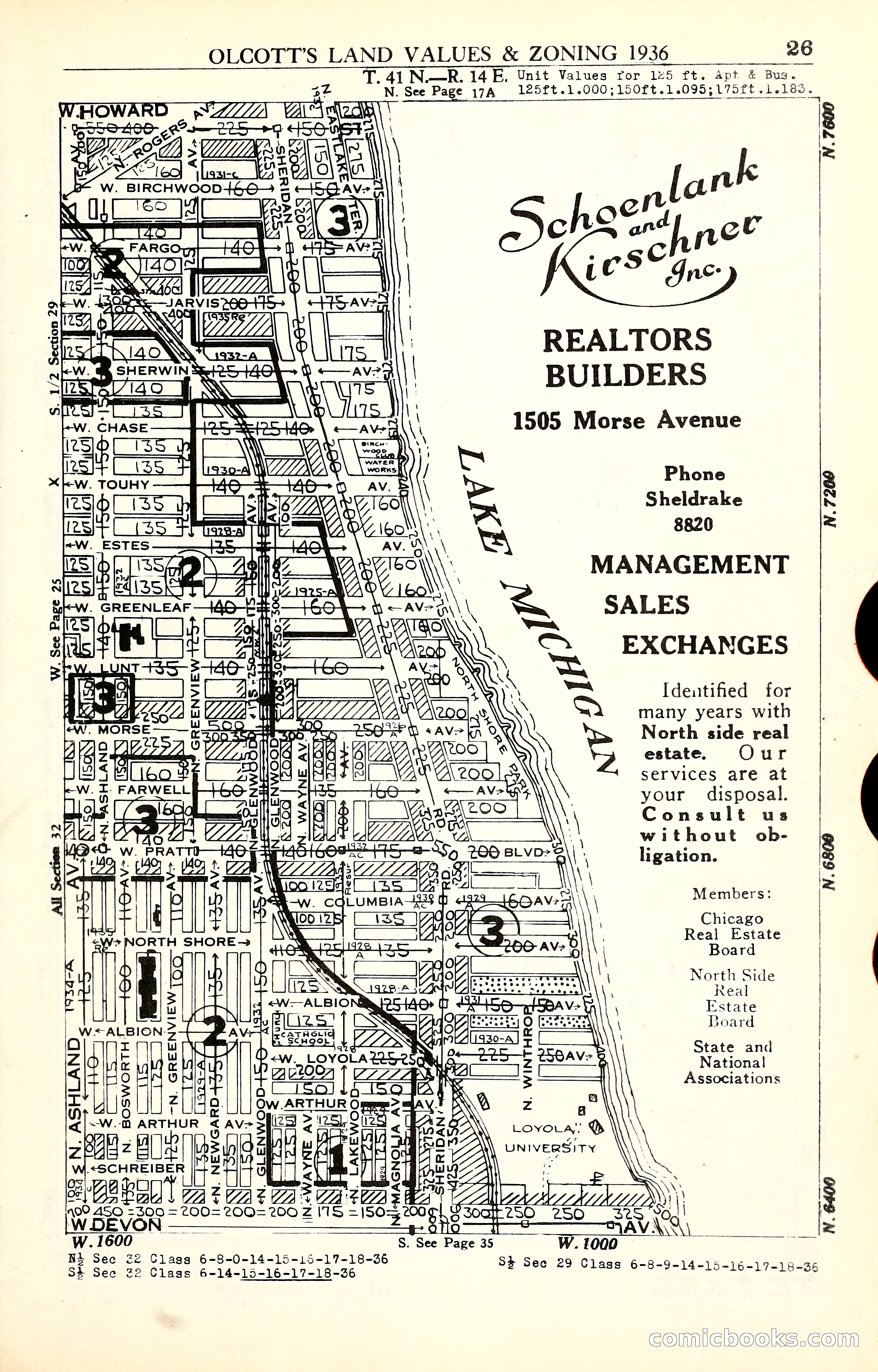 Olcott's Land Values Blue Book of Chicago — page 164 of 399