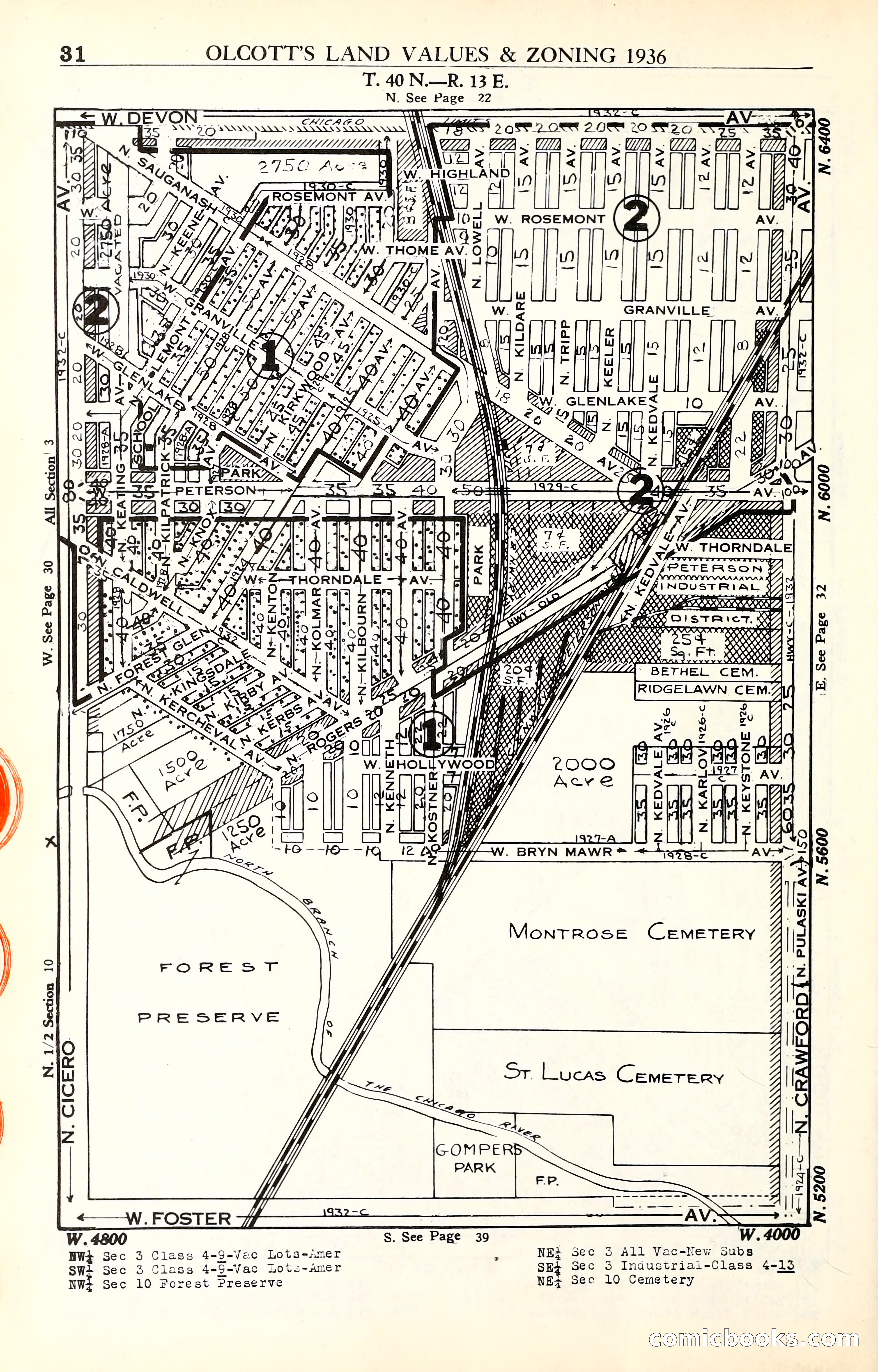 Olcott's Land Values Blue Book of Chicago — page 171 of 399