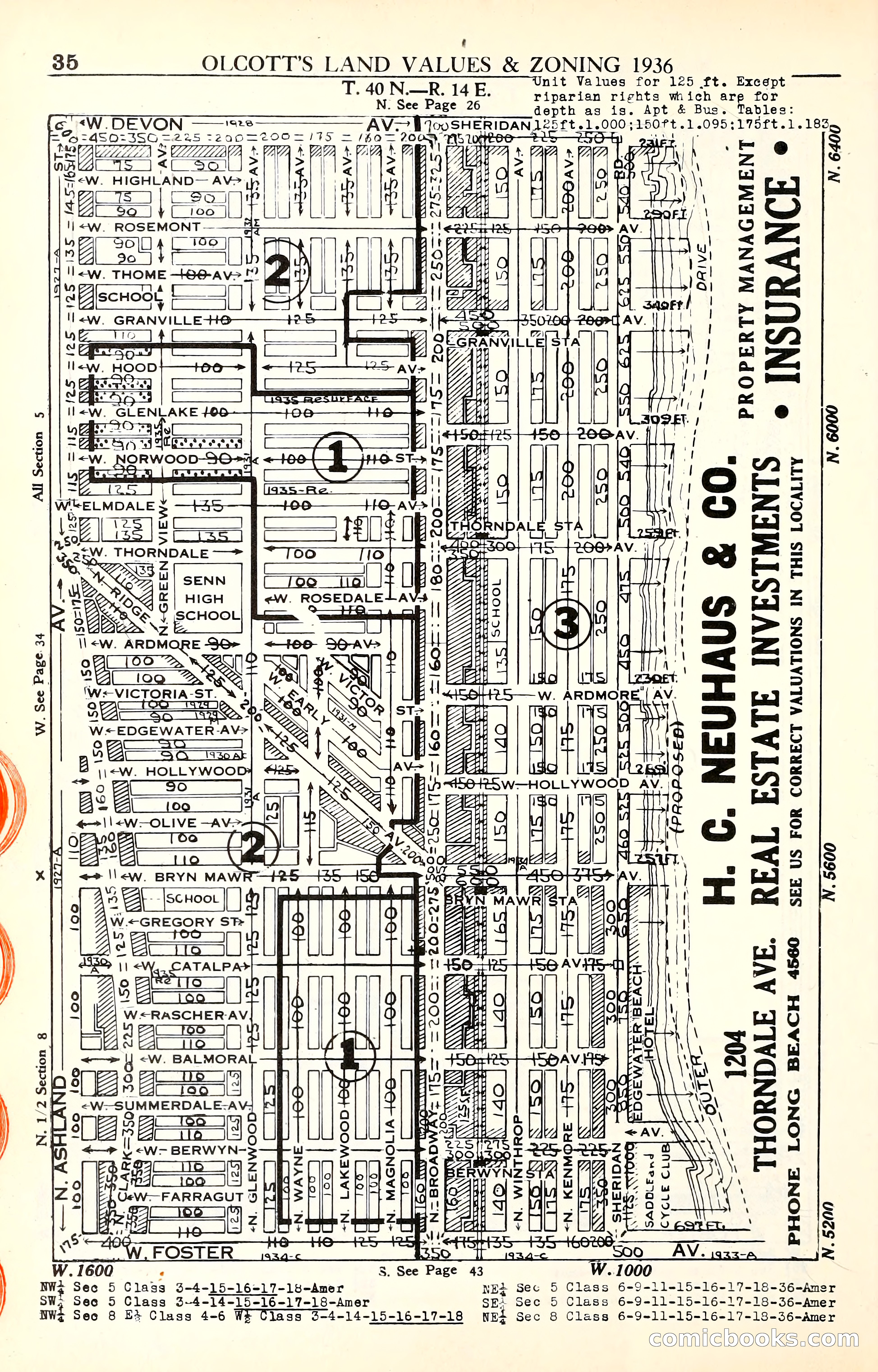 Olcott's Land Values Blue Book of Chicago — page 177 of 399