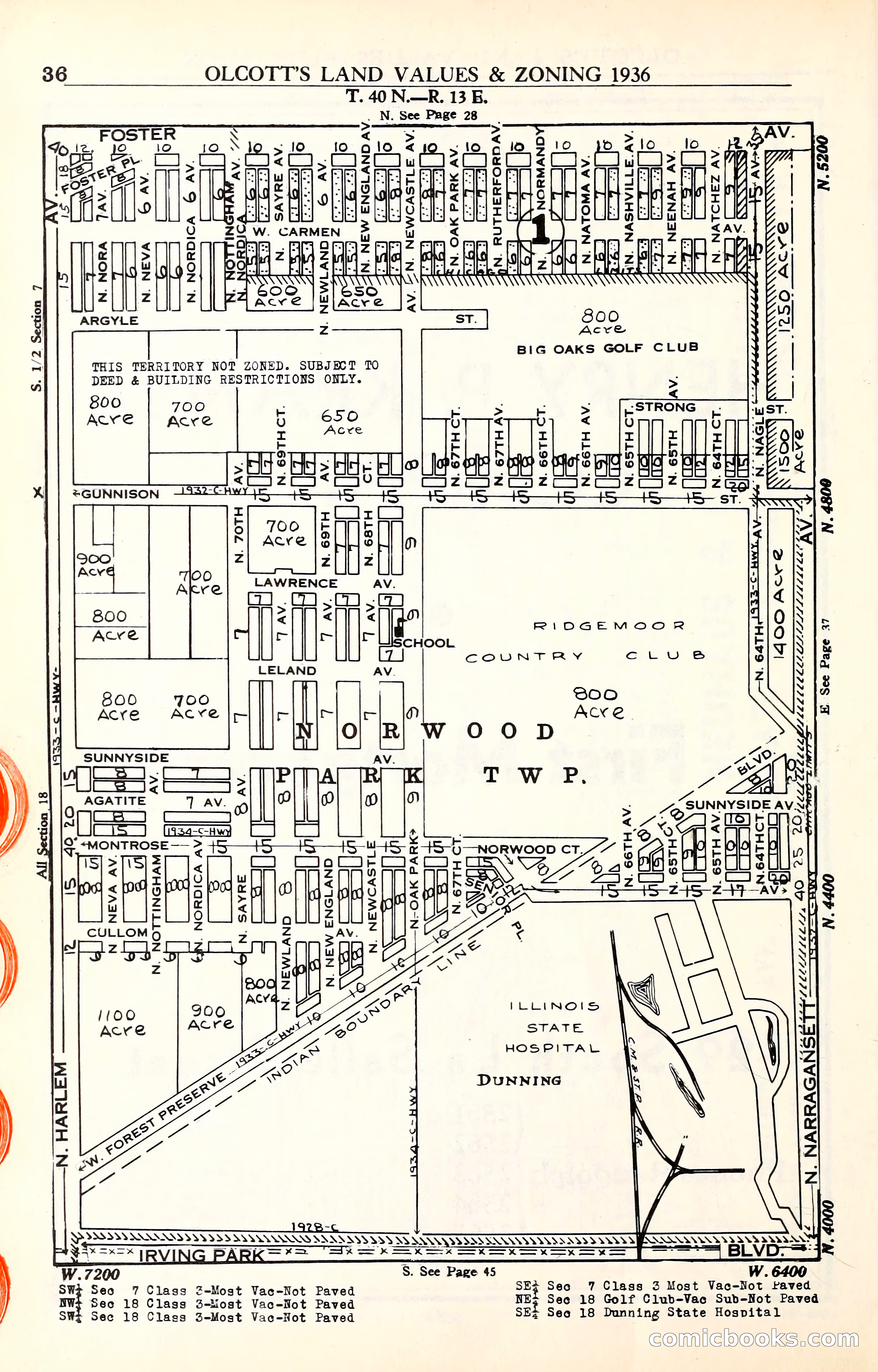 Olcott's Land Values Blue Book of Chicago — page 179 of 399