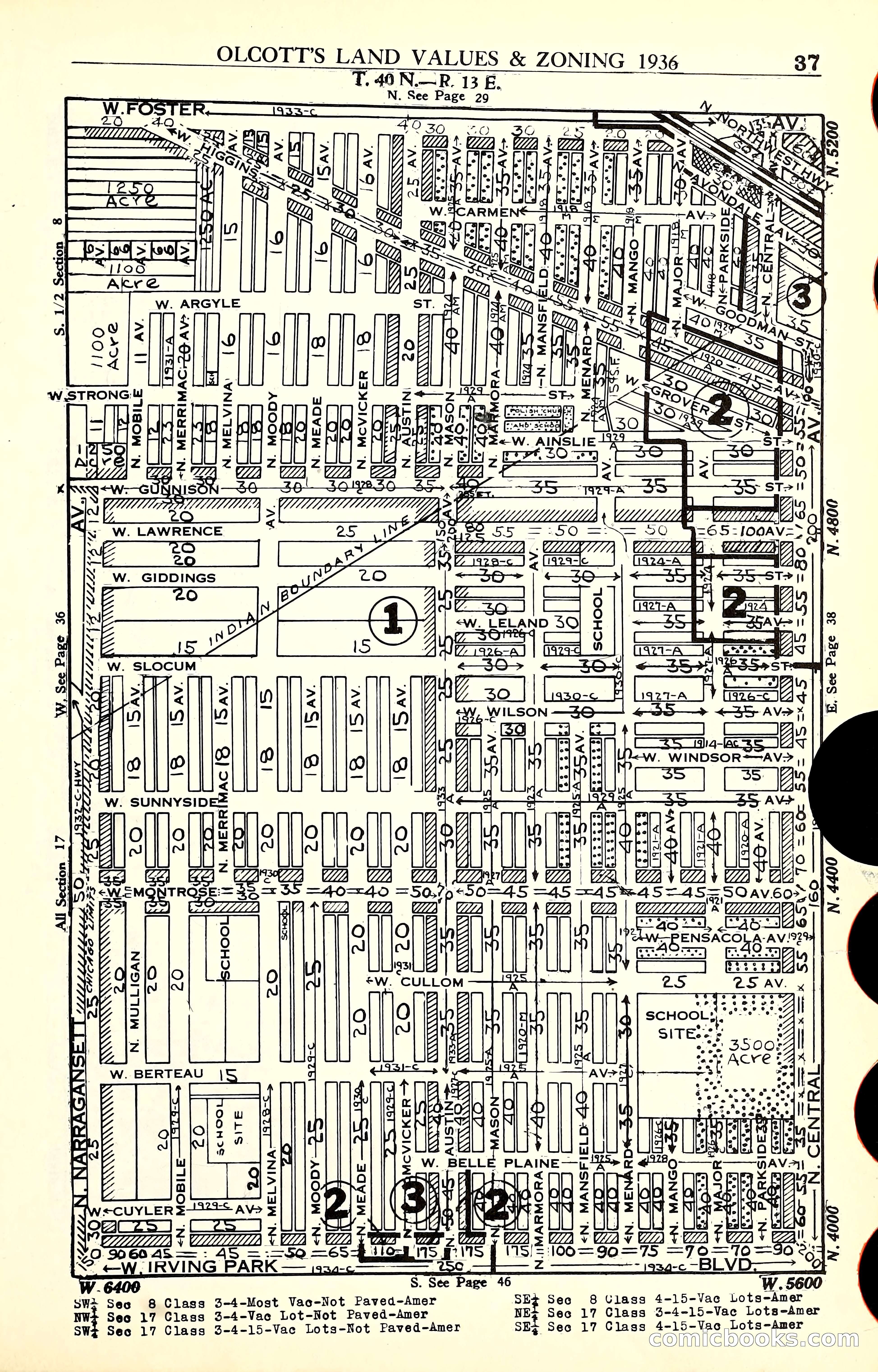 Olcott's Land Values Blue Book of Chicago — page 180 of 399