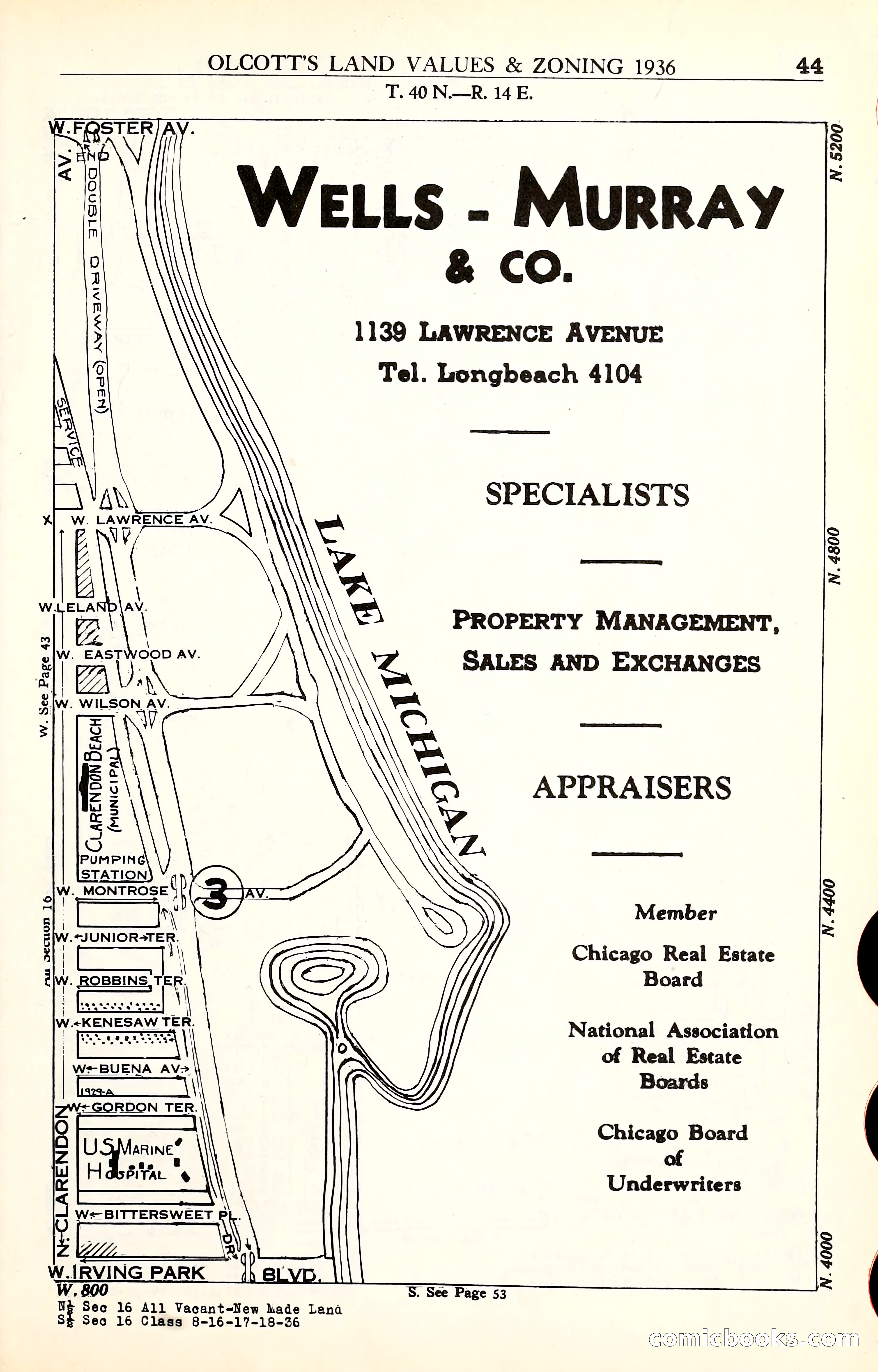 Olcott's Land Values Blue Book of Chicago — page 188 of 399