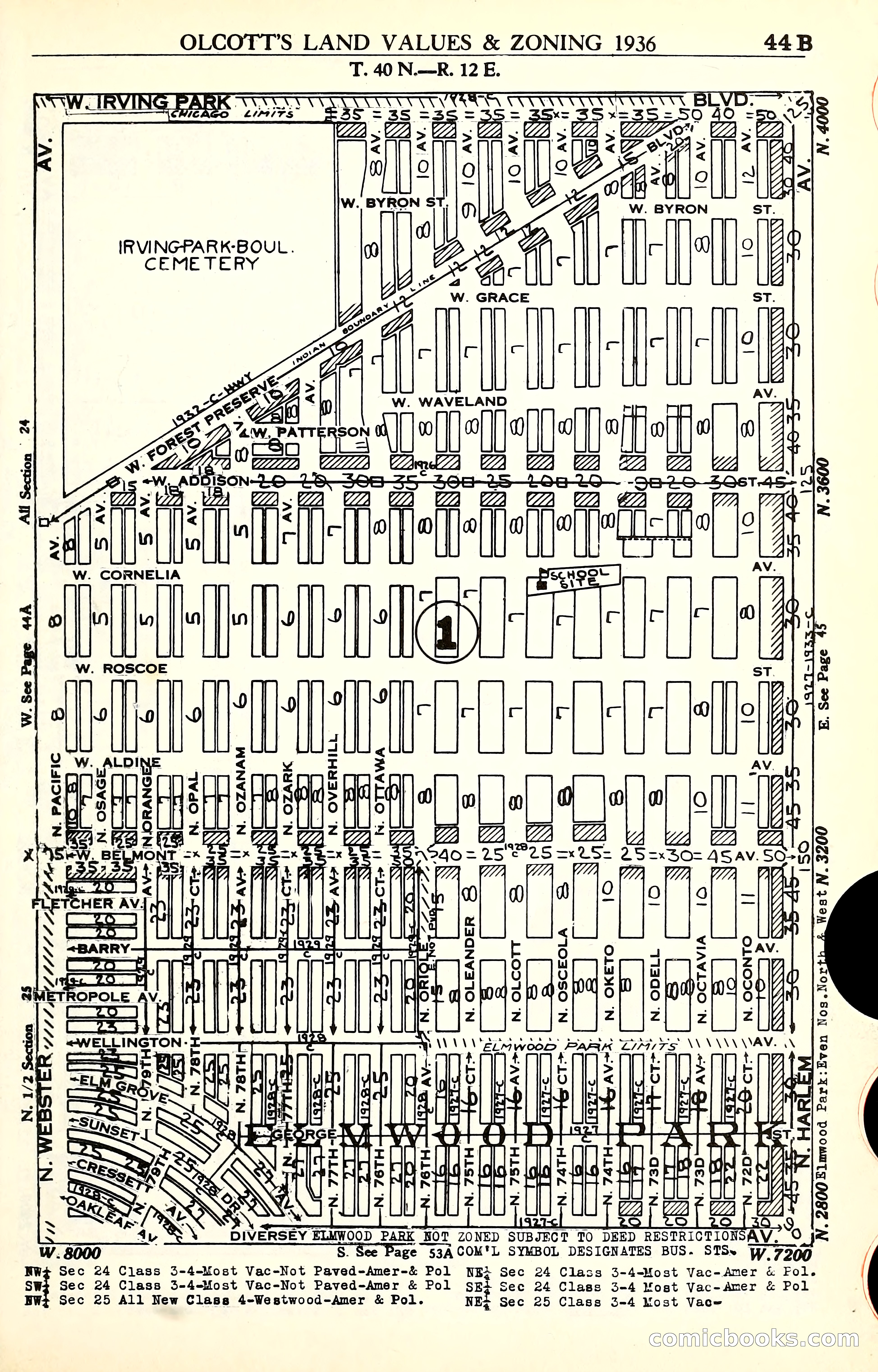 Olcott's Land Values Blue Book of Chicago — page 192 of 399