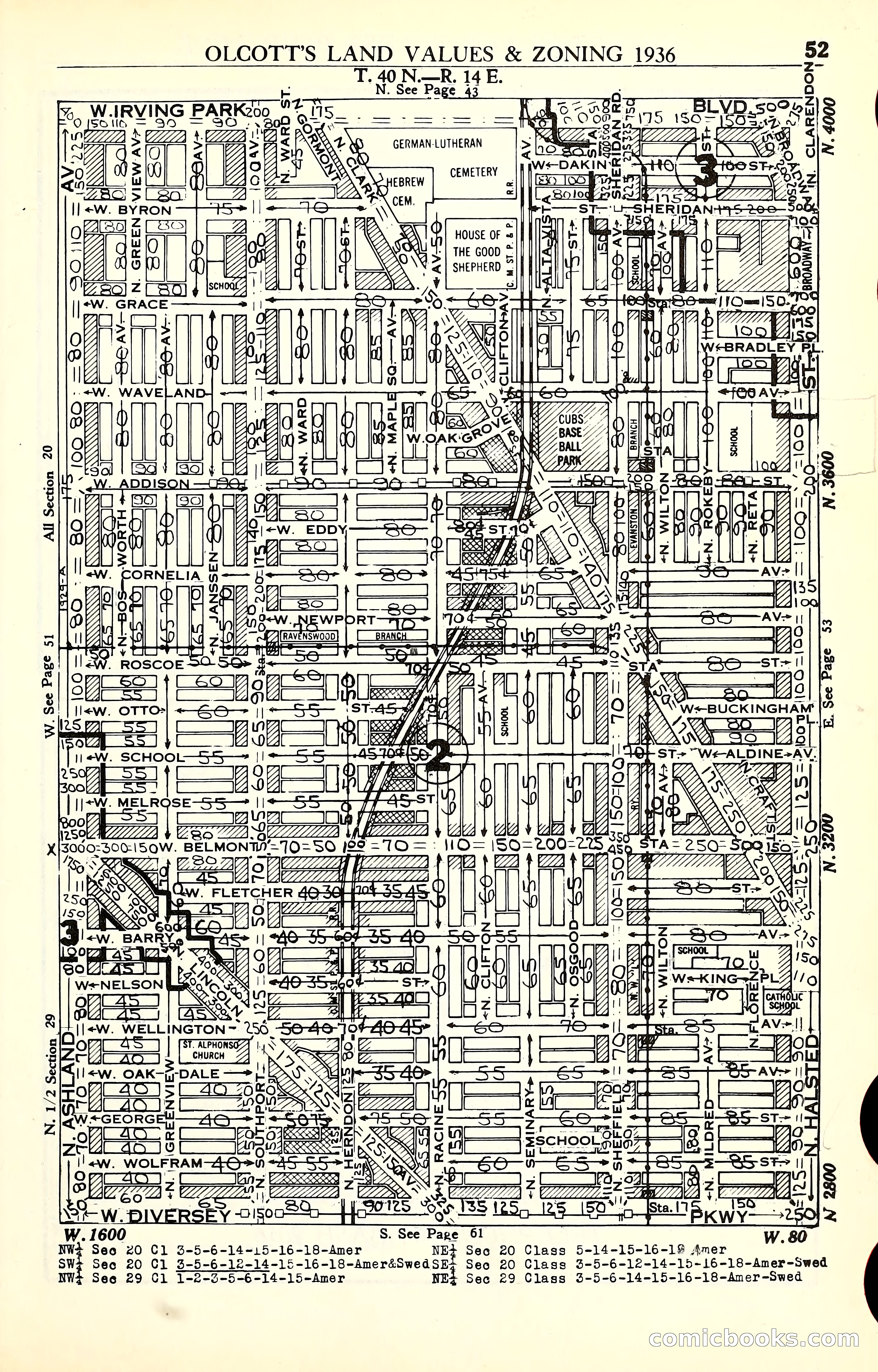 Olcott's Land Values Blue Book of Chicago — page 200 of 399