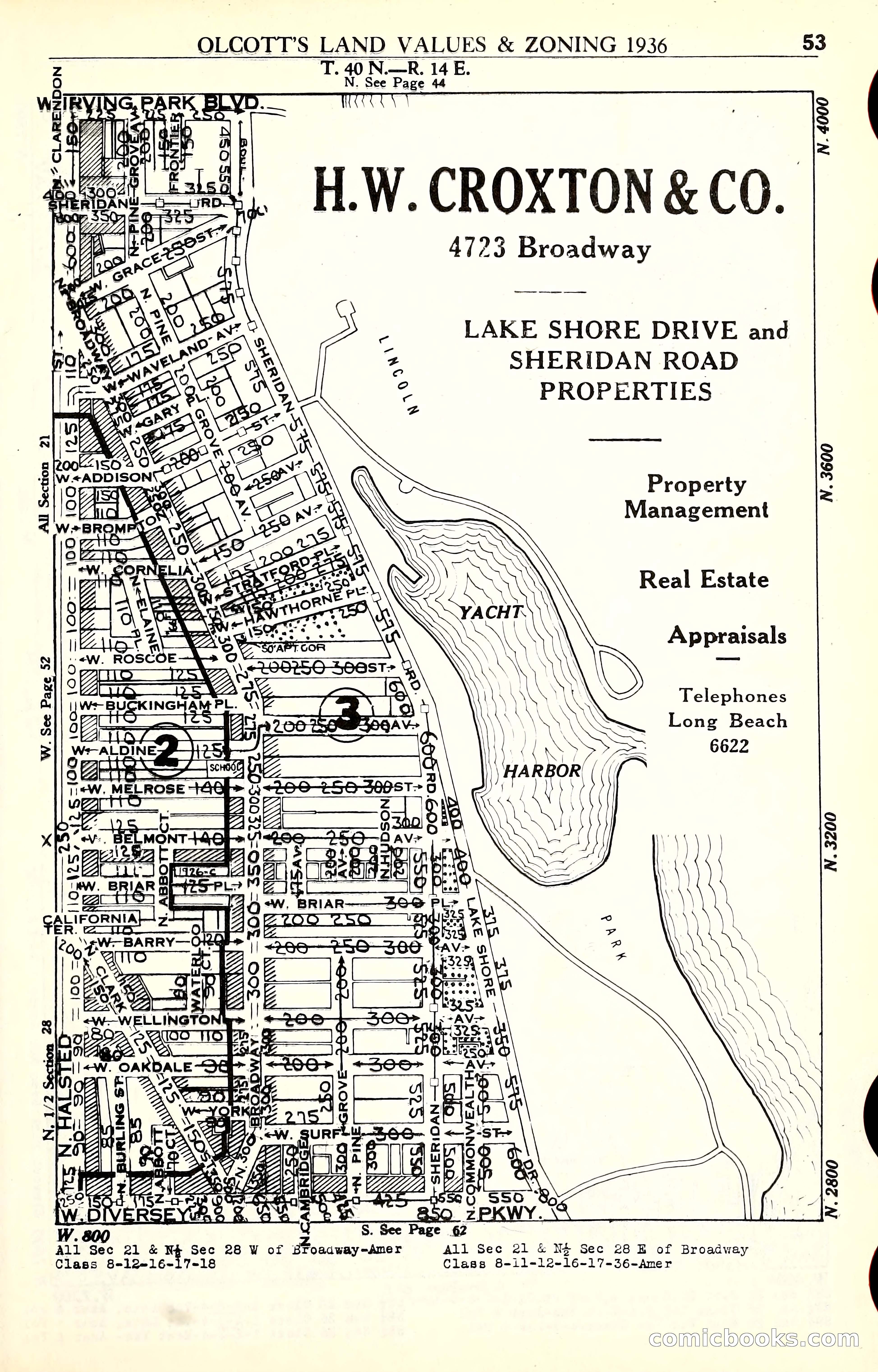 Olcott's Land Values Blue Book of Chicago — page 202 of 399