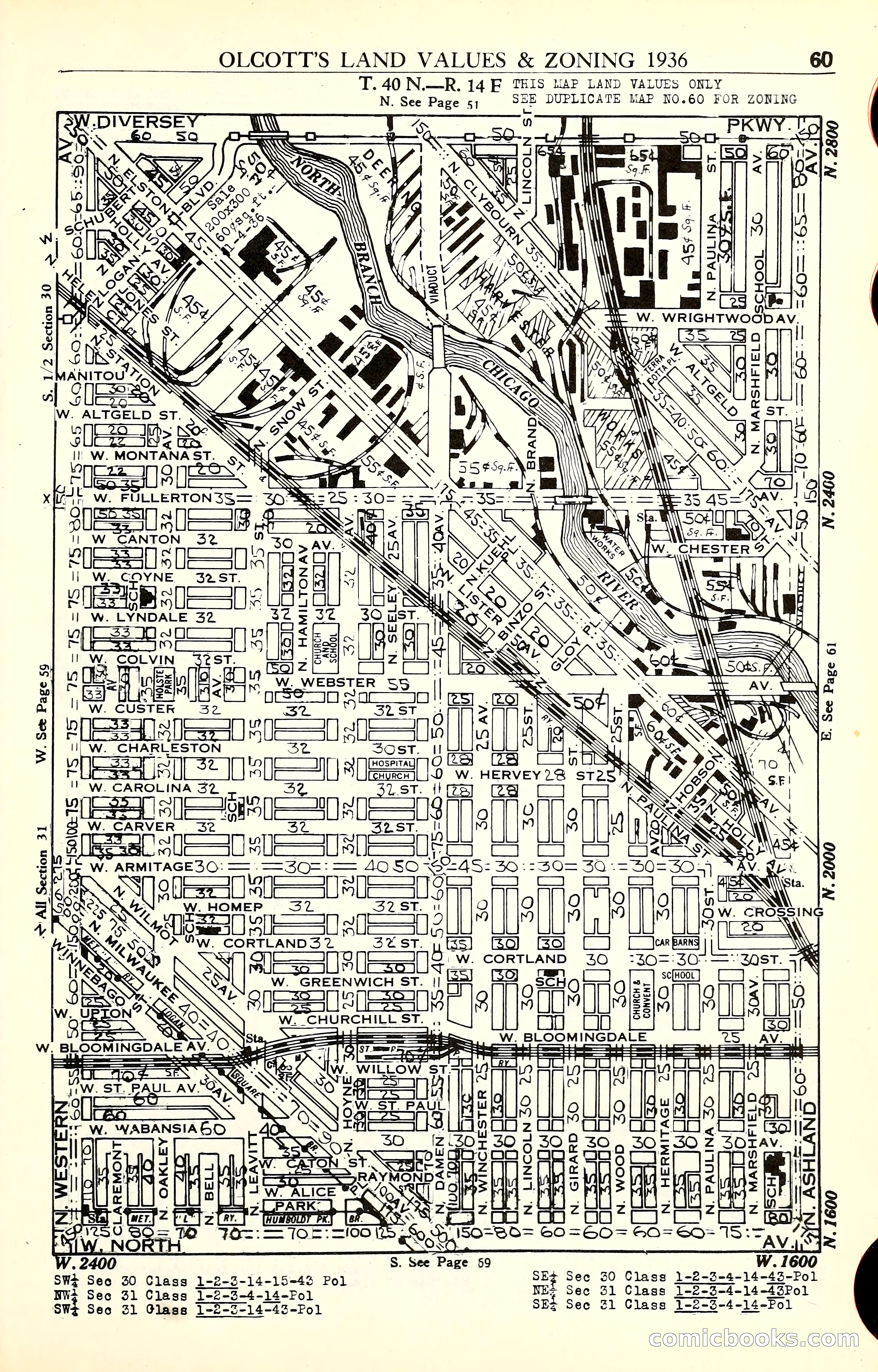 Olcott's Land Values Blue Book of Chicago — page 214 of 399