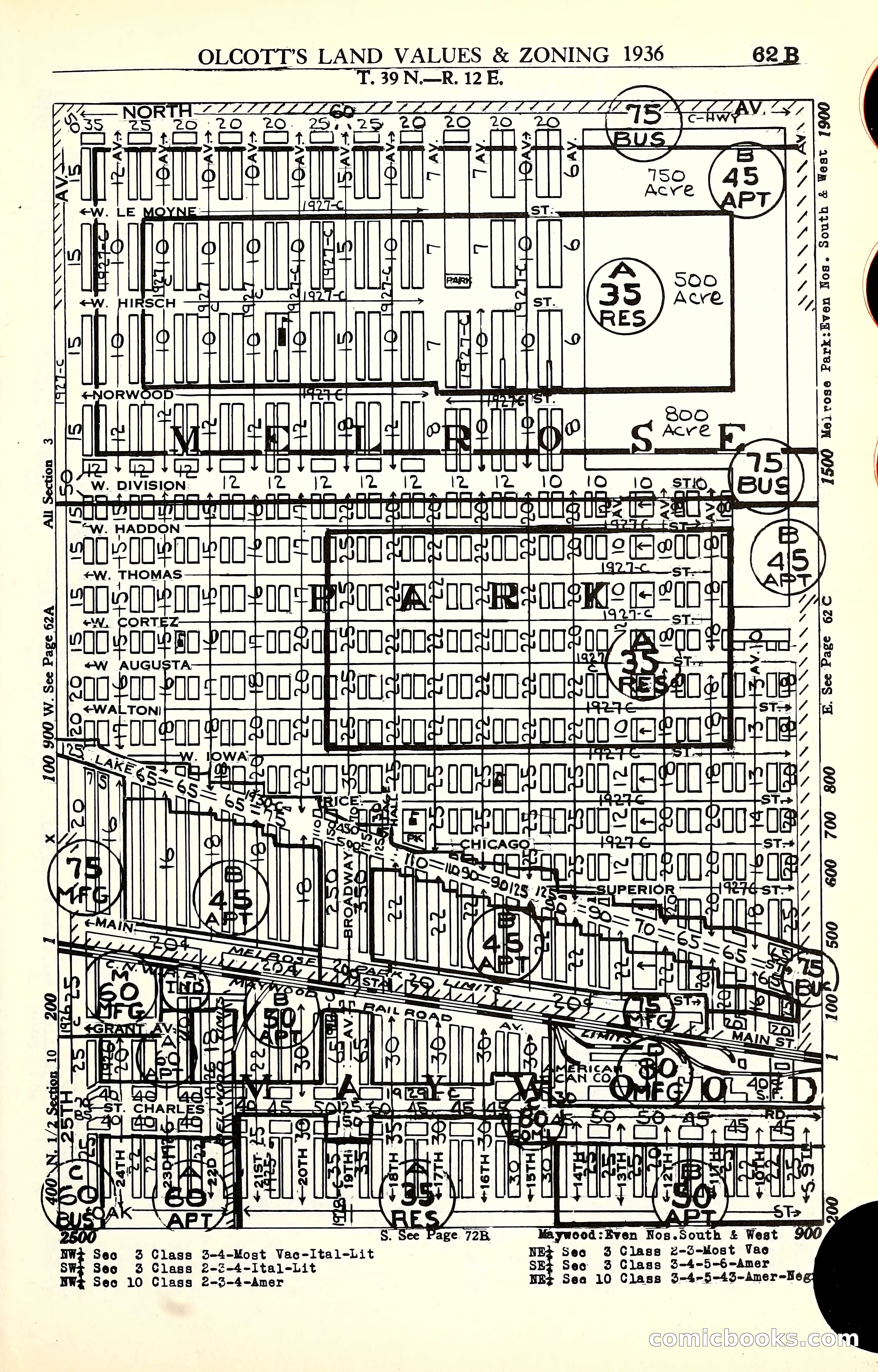 Olcott's Land Values Blue Book of Chicago — page 220 of 399