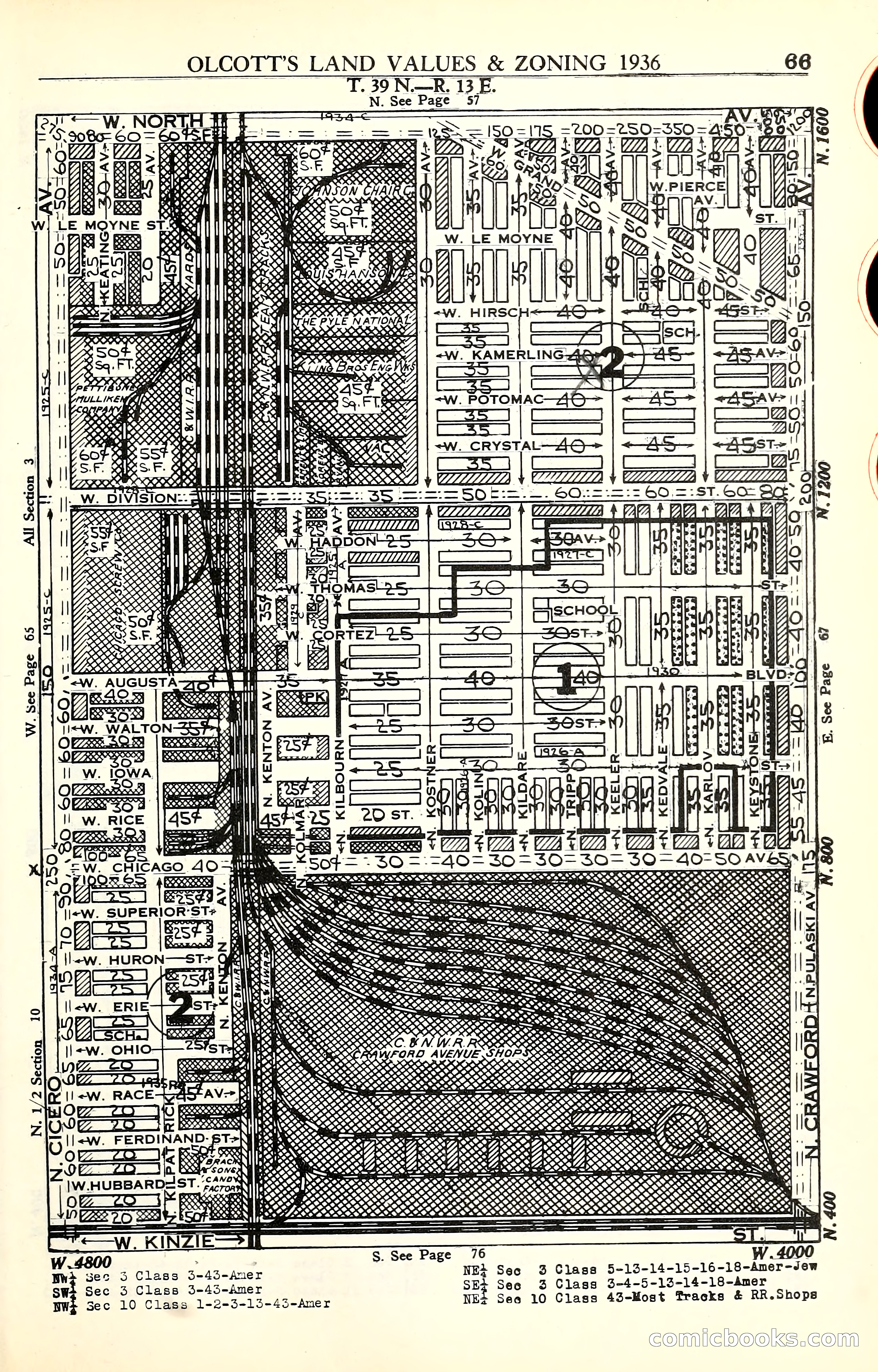 Olcott's Land Values Blue Book of Chicago — page 226 of 399