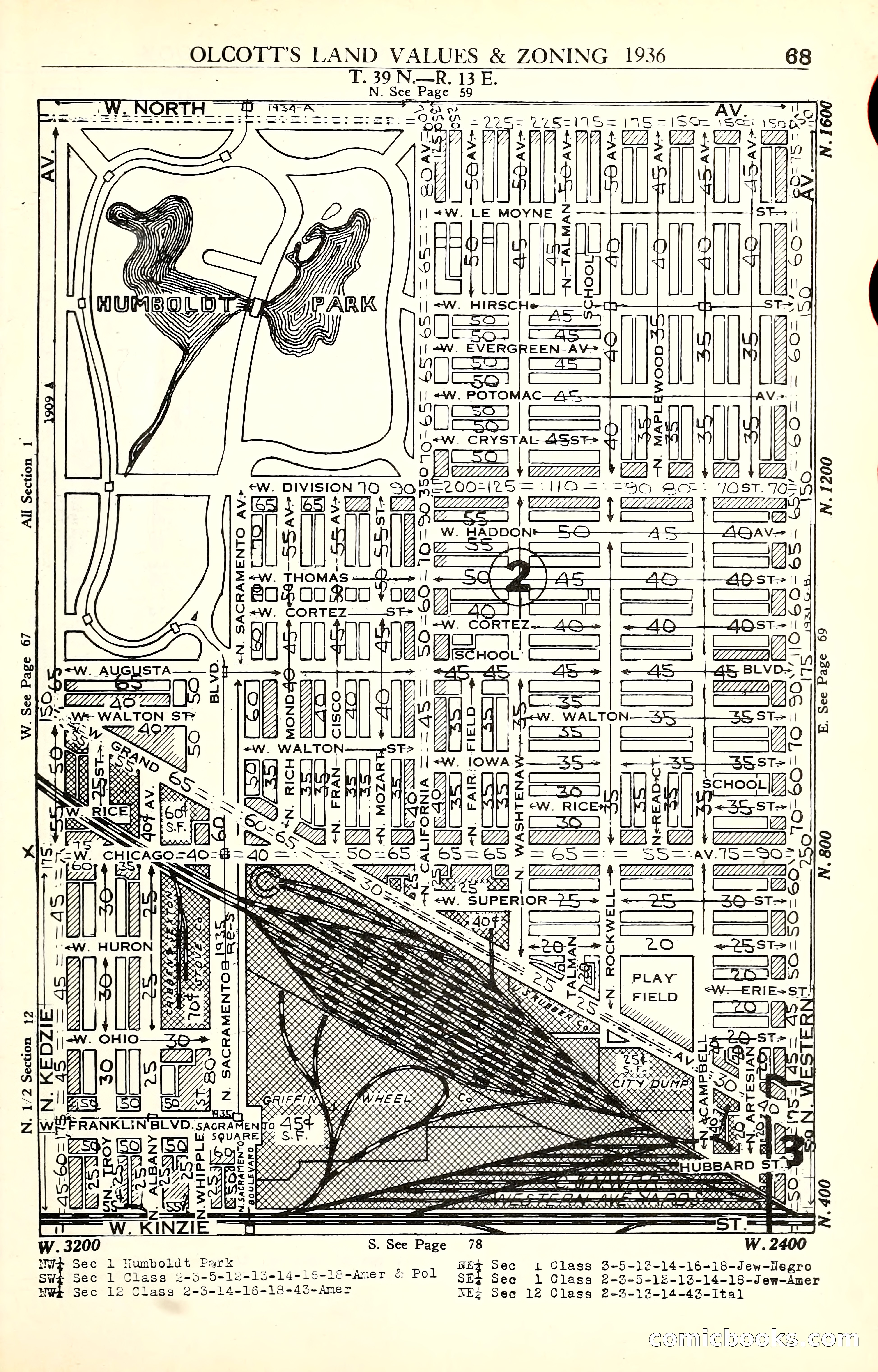 Olcott's Land Values Blue Book of Chicago — page 228 of 399