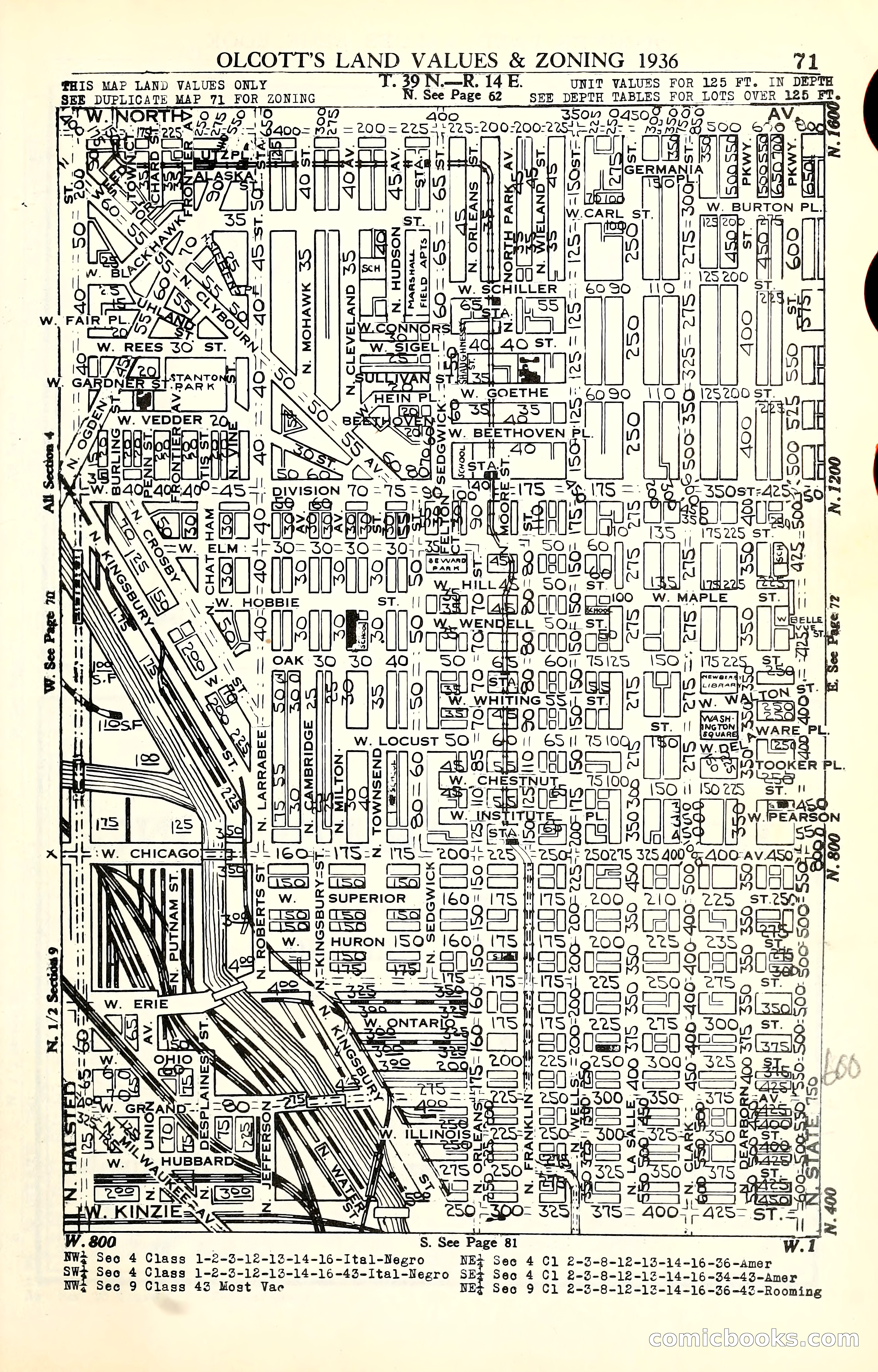 Olcott's Land Values Blue Book of Chicago — page 234 of 399