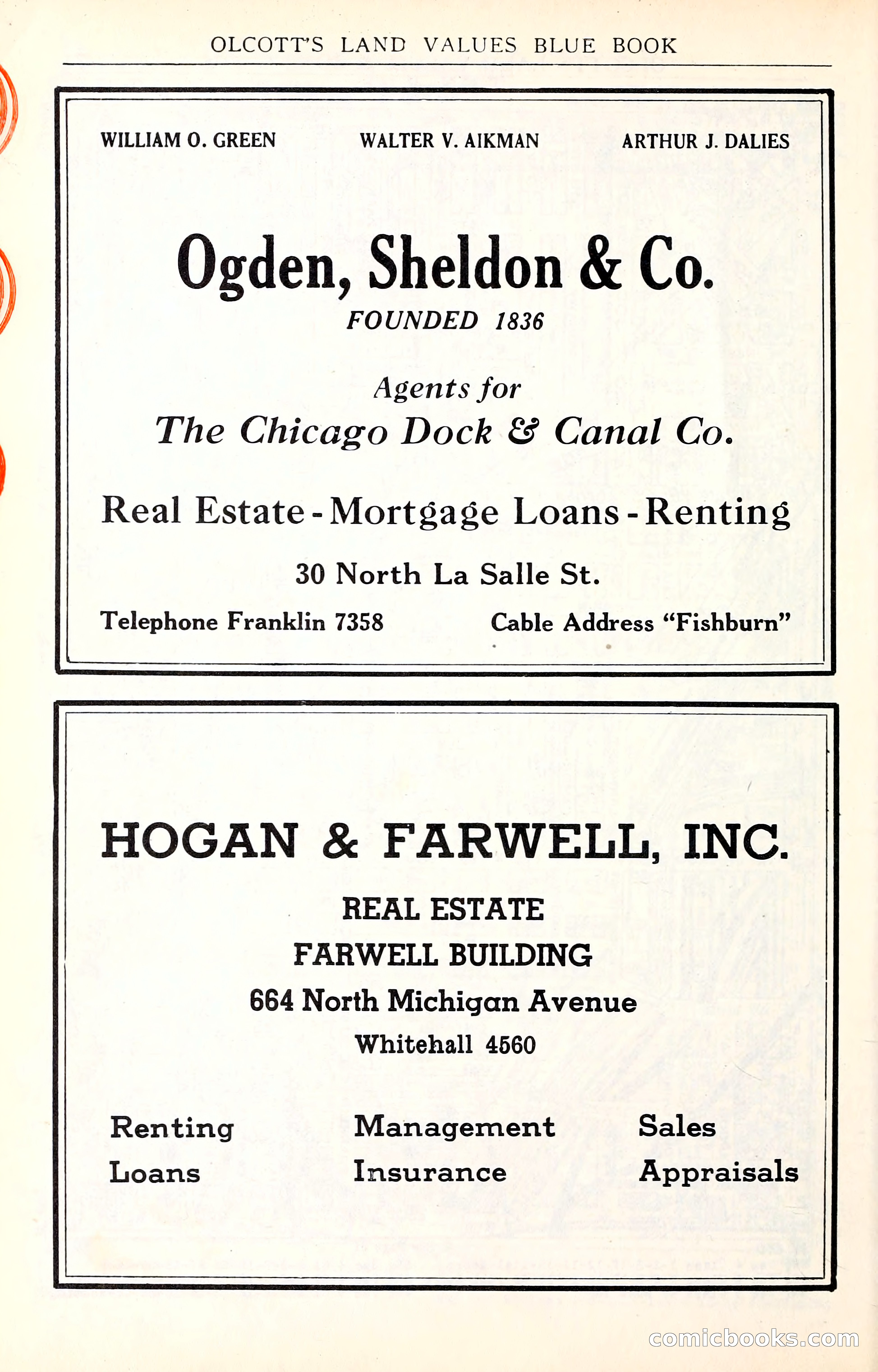 Olcott's Land Values Blue Book of Chicago — page 235 of 399